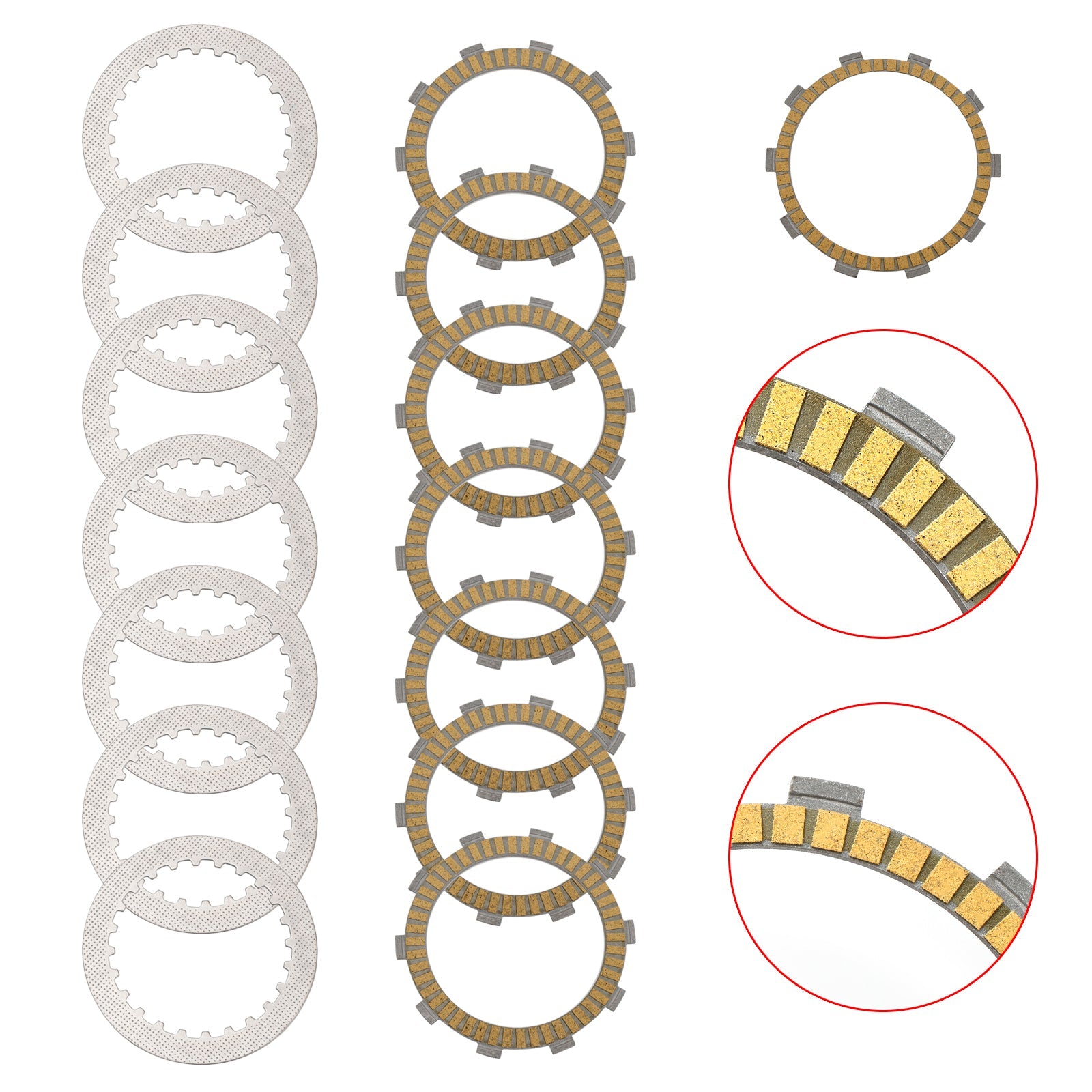 90232011000 / 90232111000 RC390 2014-2015 Kit de plaque de friction d'embrayage