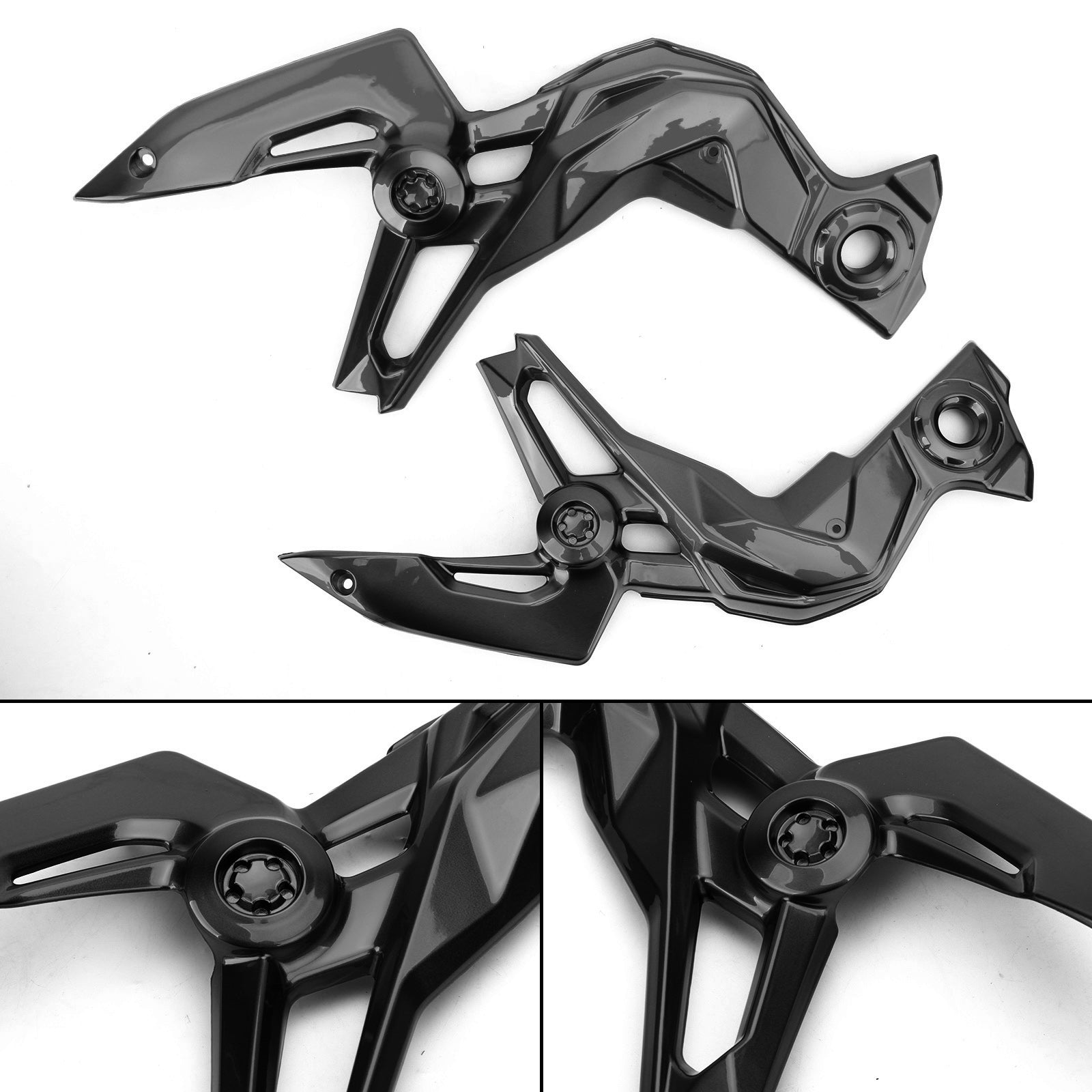 Motocykl ABS ABS Ochrona plastiku rejestracja Kawasaki Z900 2020-2021 Generic