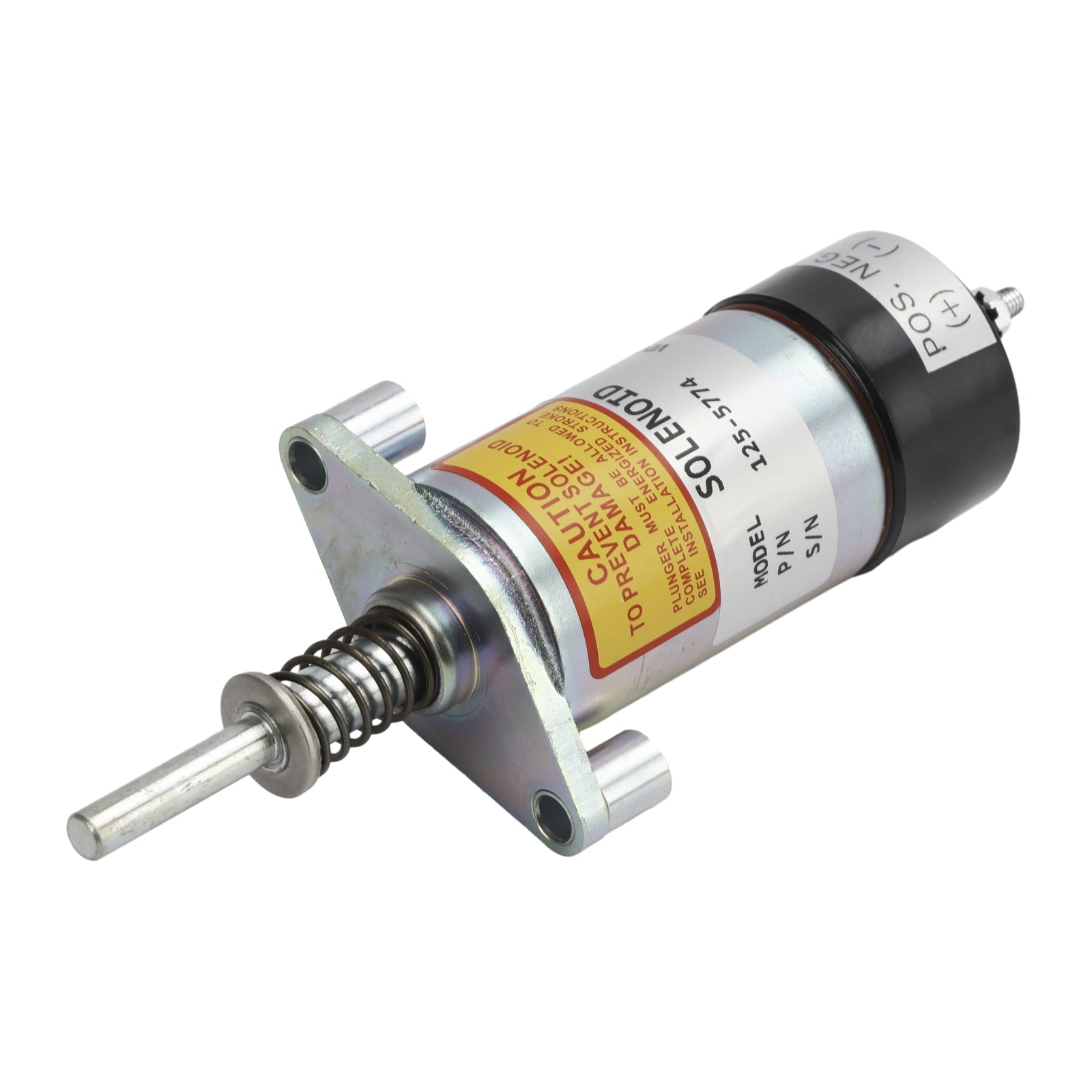Solenoide de cierre de combustible 125-5774 24V para Caterpillar 3204 3304 3304B 3306 3306B