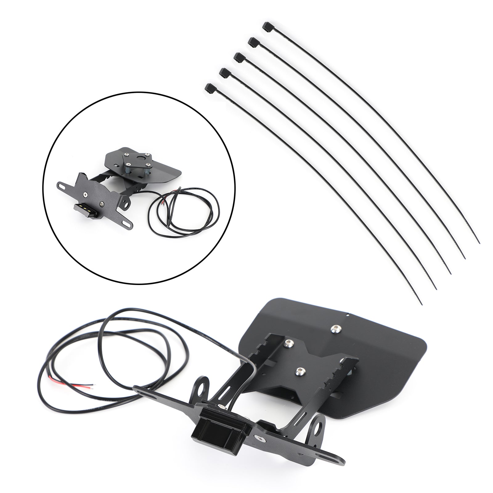 Soporte de marco para matrícula para Suzuki Katana GSX-S1000 2019-2021 genérico