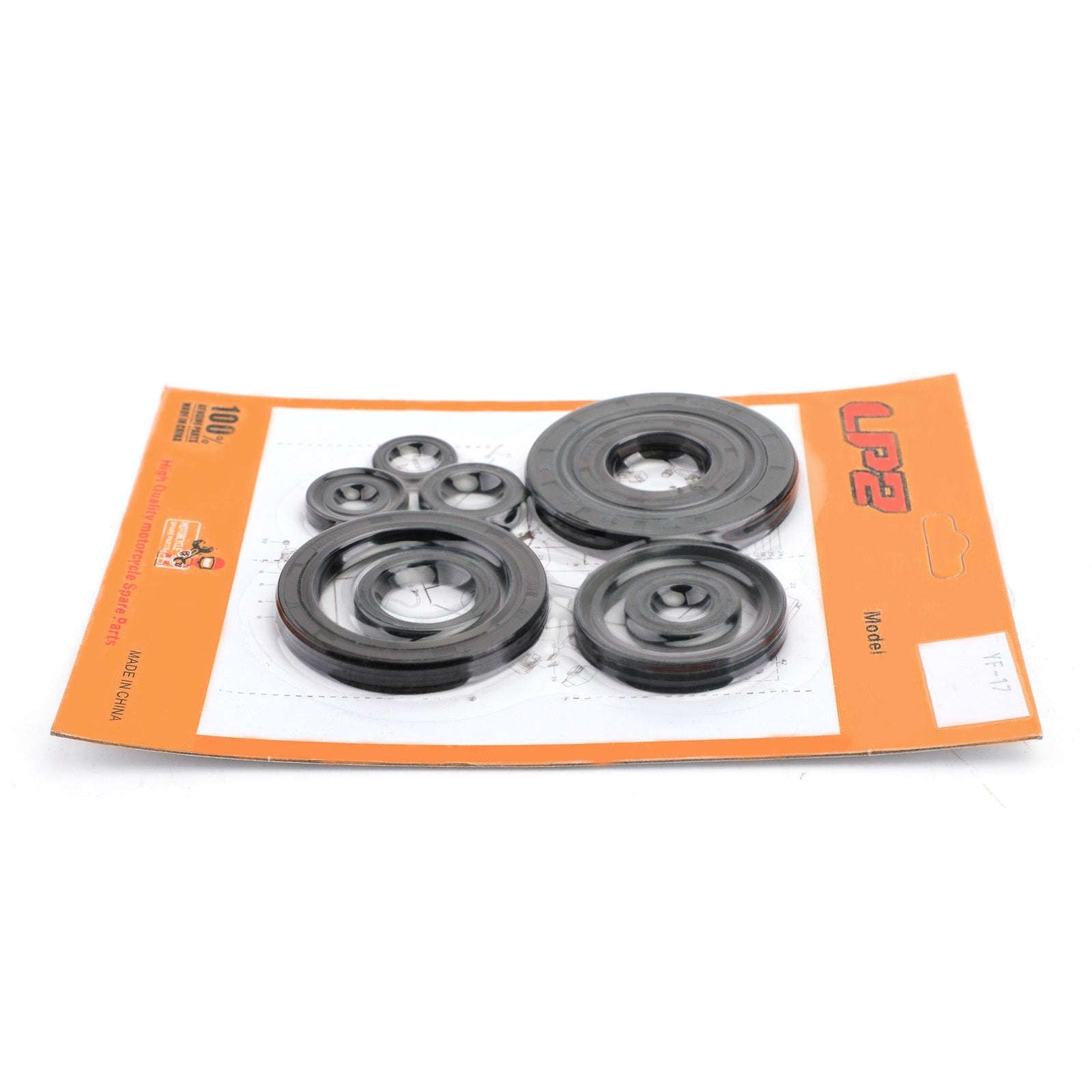 9-delige motoroliekeerringset voor Honda CRF450R CRF450 CRF 450 R 2009-2014 Generiek