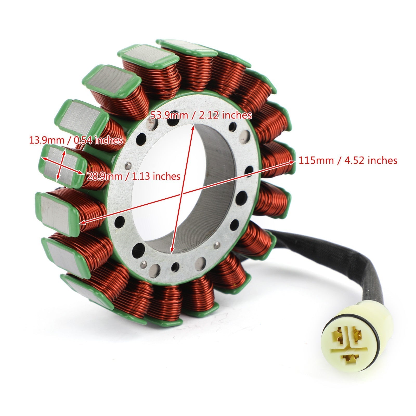 DYNAMO GENERATOR STATOR Fit voor Honda 75 tot 90HP 1997-2006 31120-ZW1-003 Algemeen