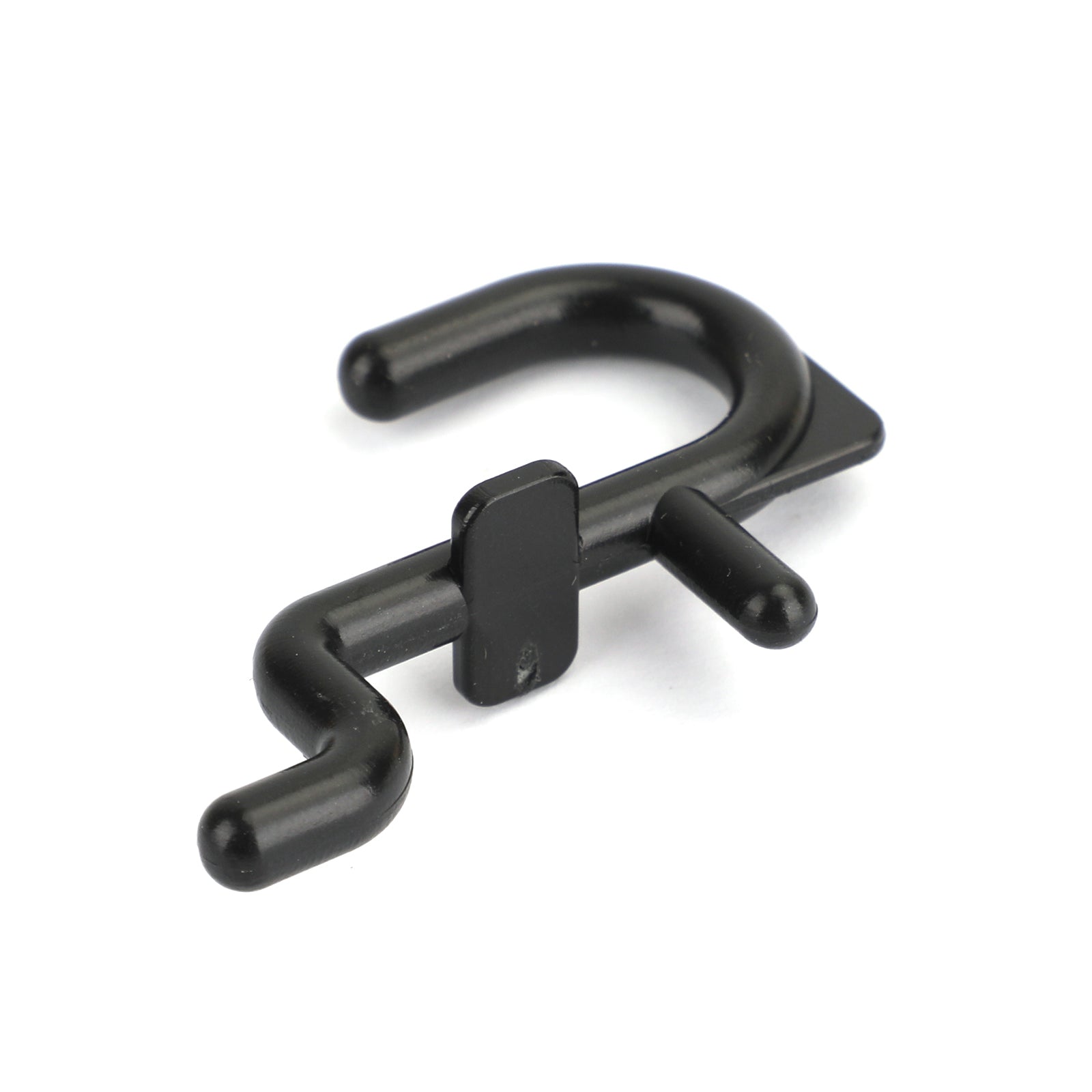 Areyourshop Peg Board Koukkusarja Autotallin säilytystyökalu Pegboard 100 kpl J muovinen lukituskoukku