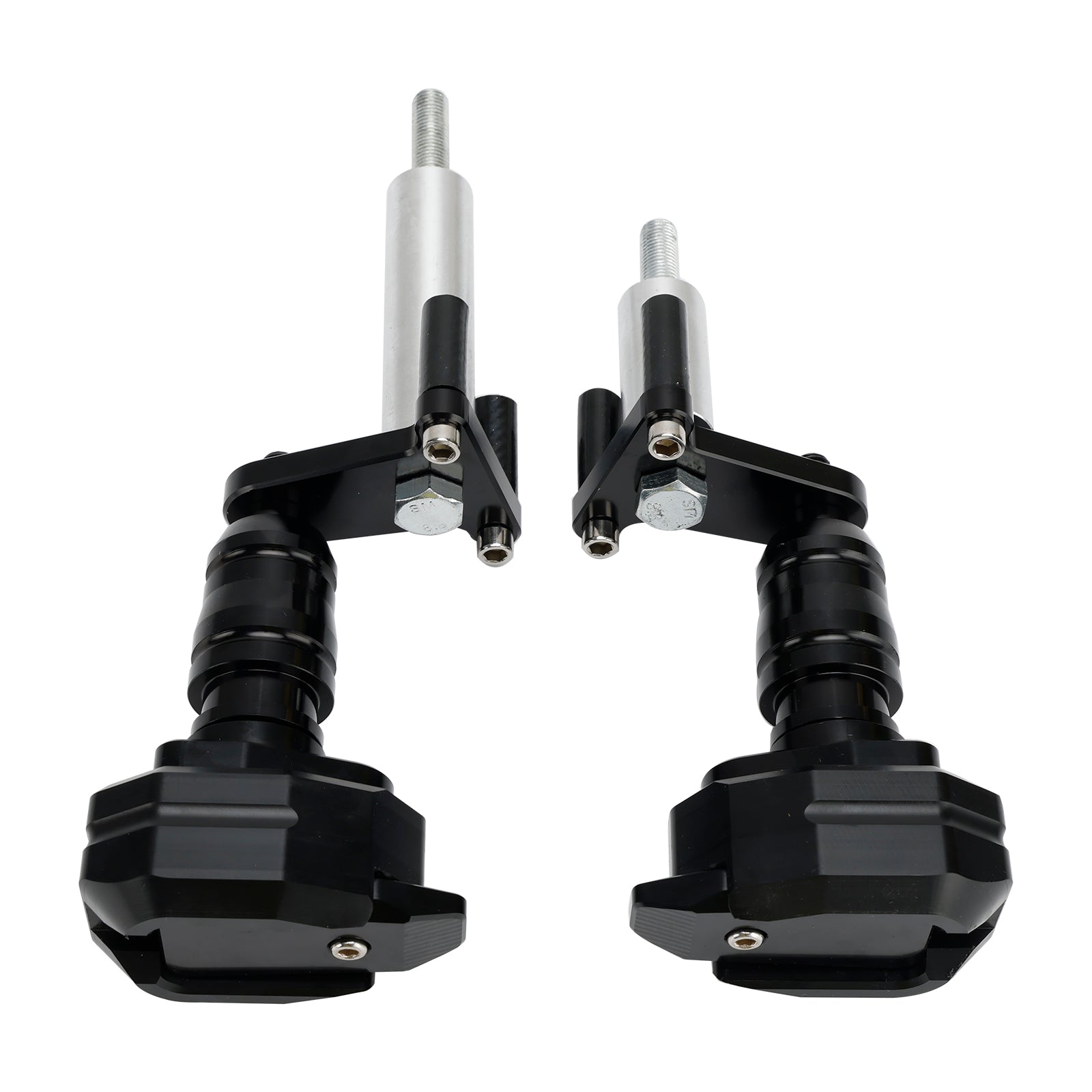 Kawasaki Ninja 400 Z400 2018-2023 Slider protezione bobina alluminio nero