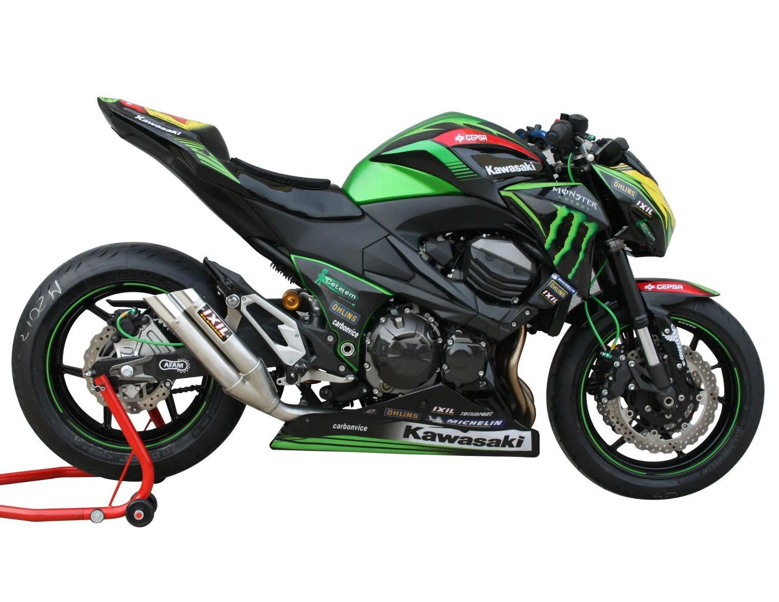Kit carena Amotopart Kawasaki Z800 2013-2018