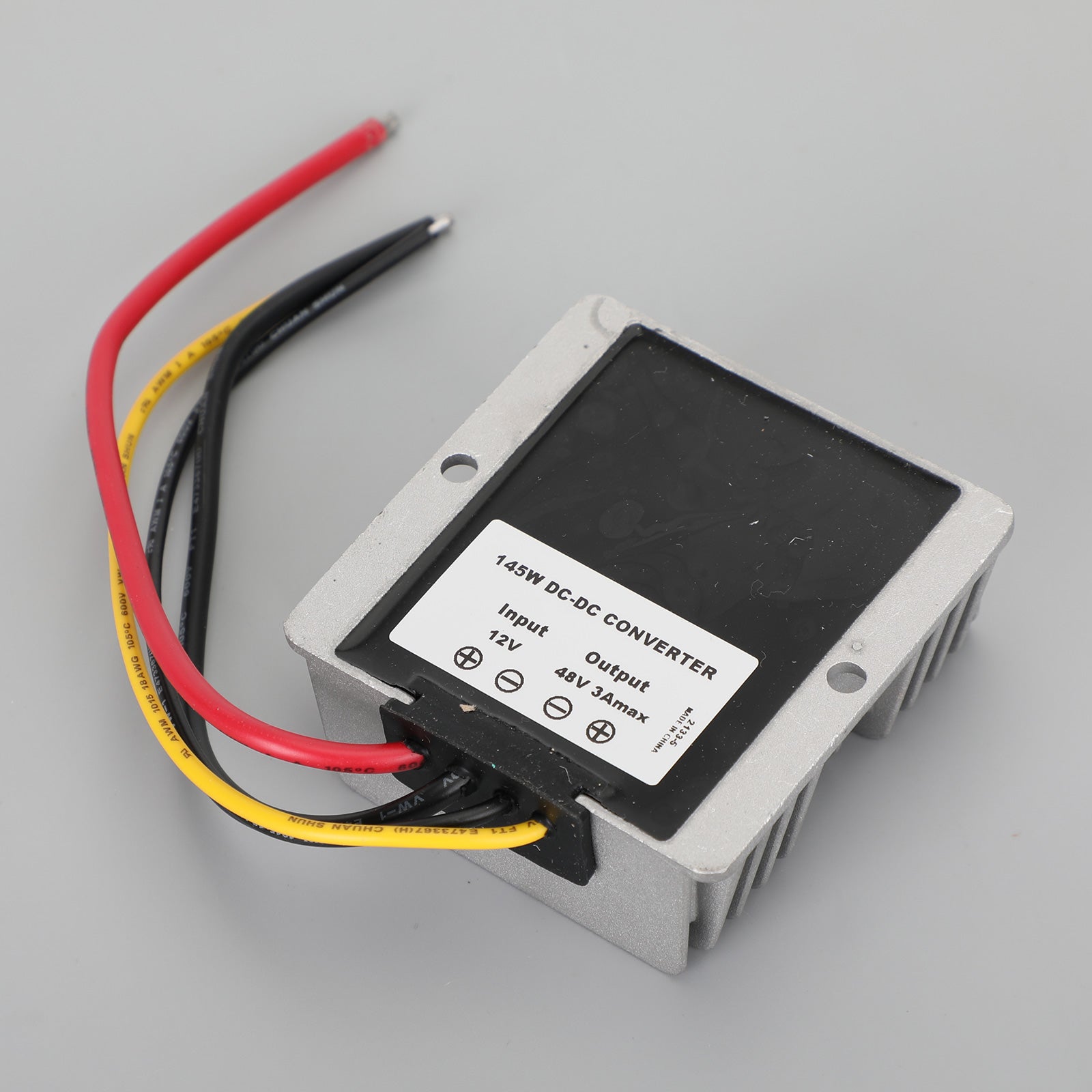 DC-DC 12V-48V 3A 145W KOP UP CONVERTER REGULATOR 'Vodoodporna oskrba z avtomobilom