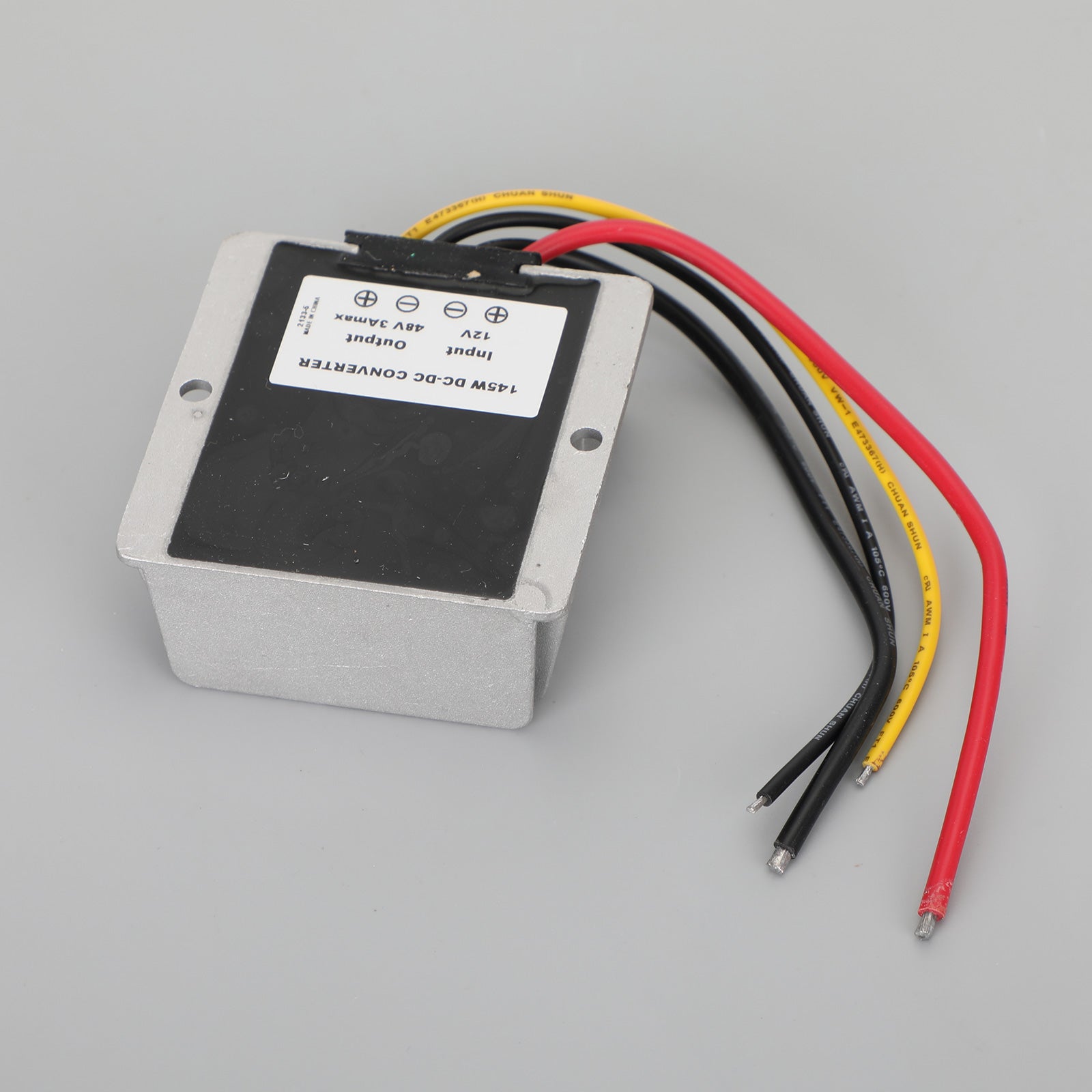 DC-DC 12V-48V 3A 145W KOP UP CONVERTER REGULATOR 'Vodoodporna oskrba z avtomobilom