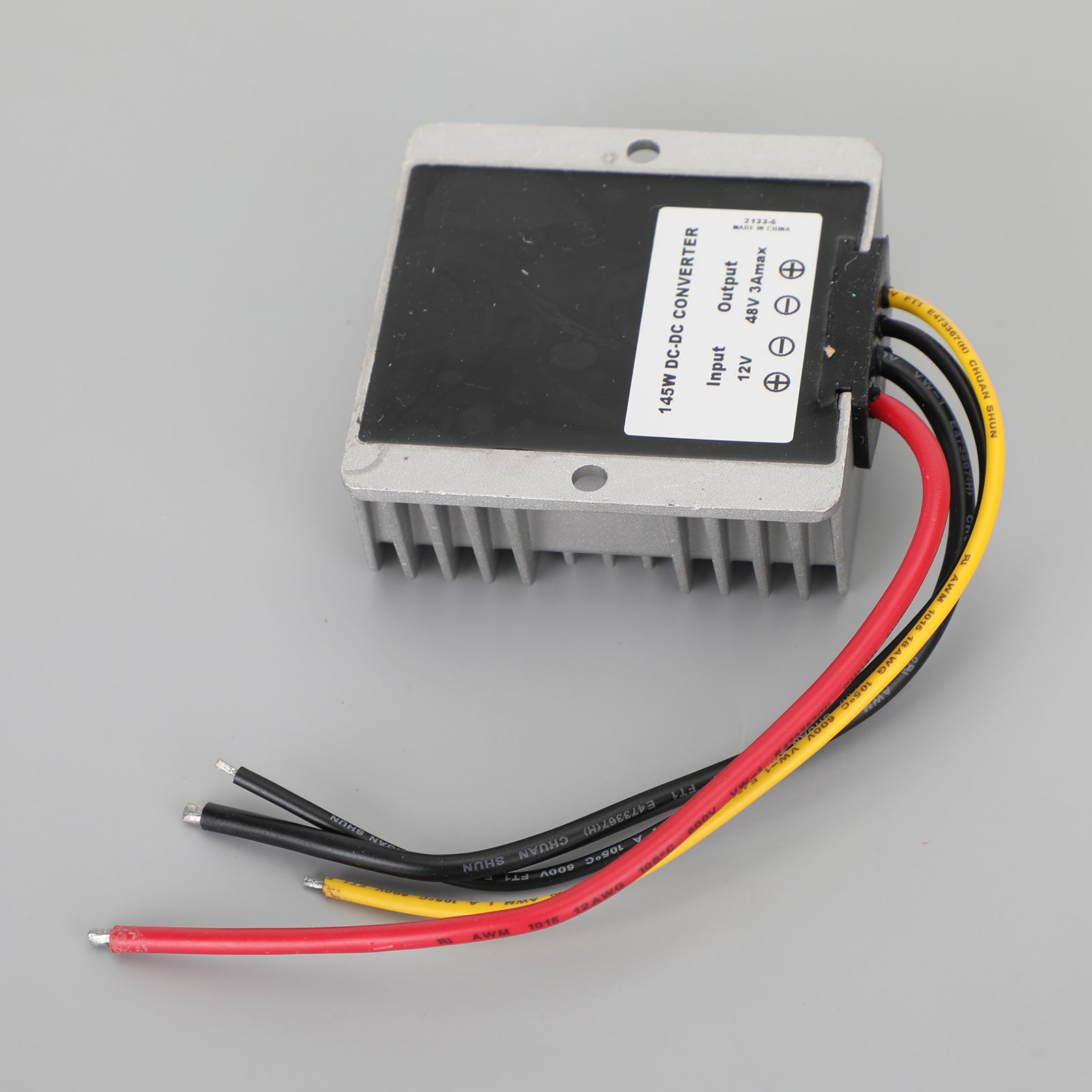 DC-DC 12V-48V 3A 145W KOP UP CONVERTER REGULATOR 'Vodoodporna oskrba z avtomobilom