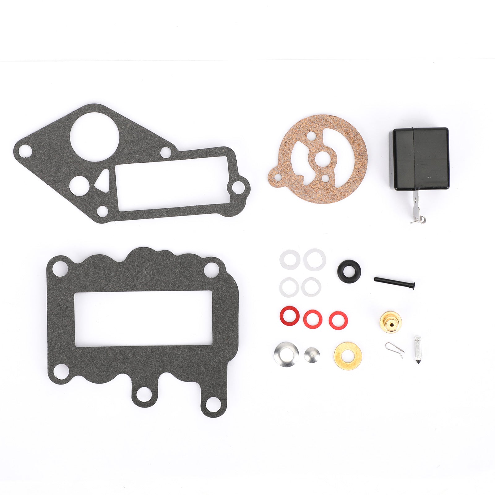 Kit di riparazione/ricostruzione carburatore per Johnson Evinrude Carb 382048 9,5 CV 1964-1973