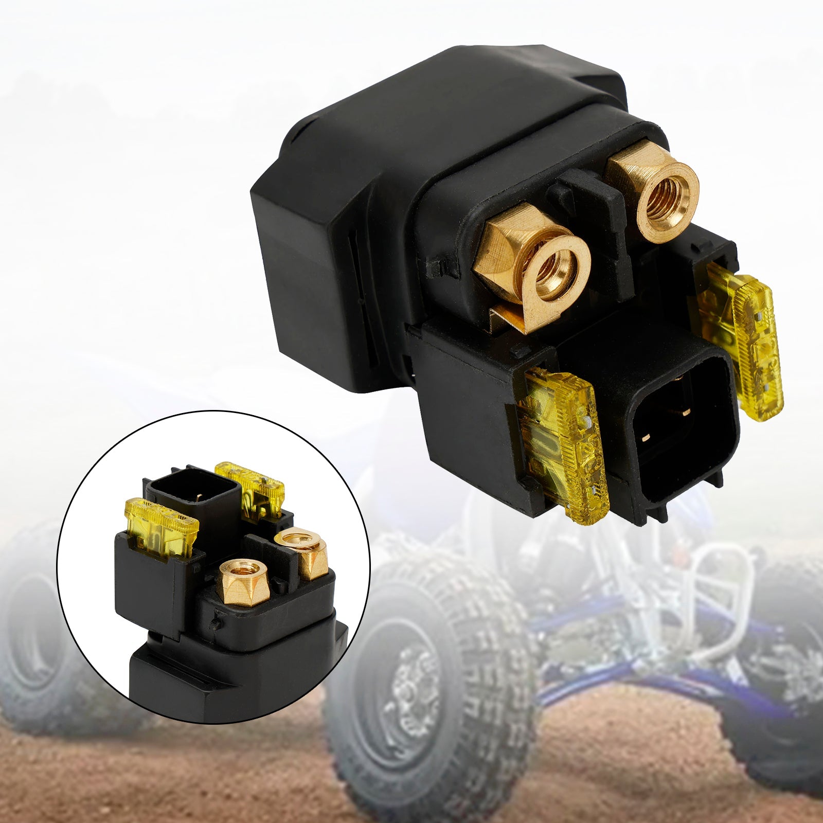 Yamaha YFZ450 YFZ450R 2010-2023 18P-81940-00 Relé de solenoide de arranque