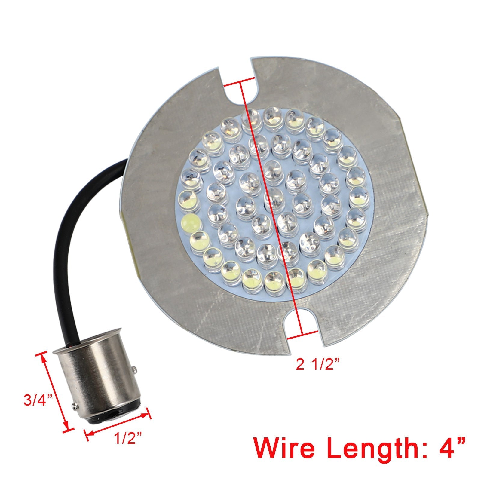 Takana vilkkuva valo 1157 LED DYNA Touring Electra Glide Road Generic