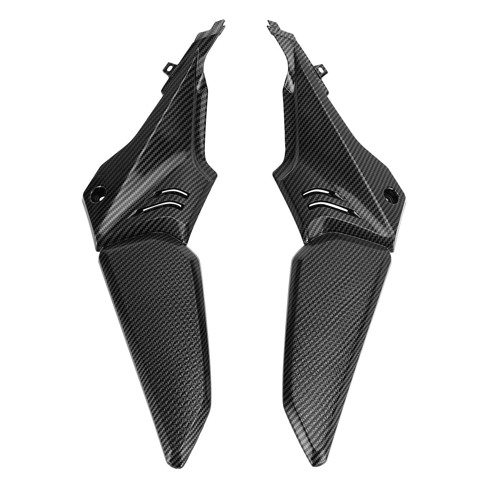 Garniture de réservoir de gaz de couverture de carénage latéral en plastique ABS pour Honda CBR650R CB650R 2019-2020 générique