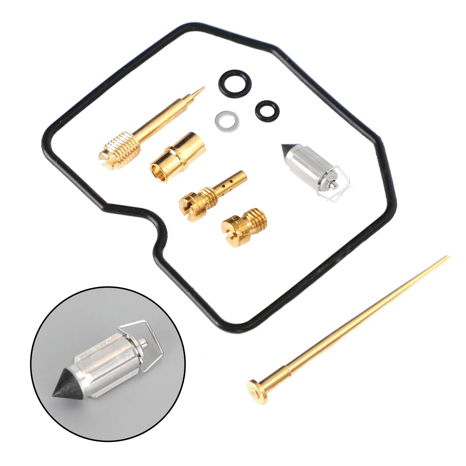 Kit de reconstrucción de carburador para Kawasaki KLR650 1987-2007 Dirtbike genérico