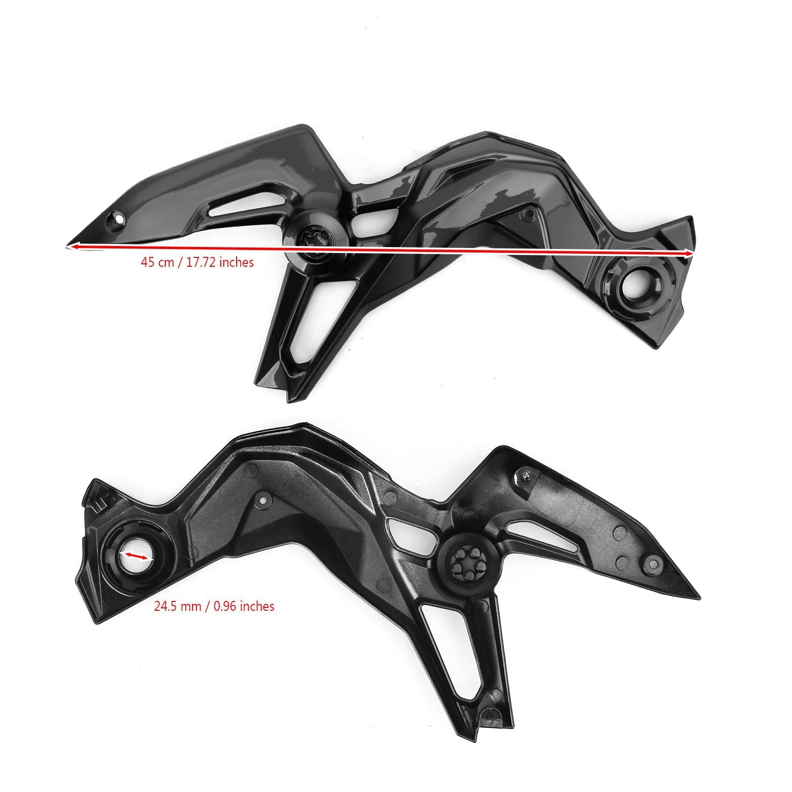 Motocykl ABS ABS Ochrona plastiku rejestracja Kawasaki Z900 2020-2021 Generic