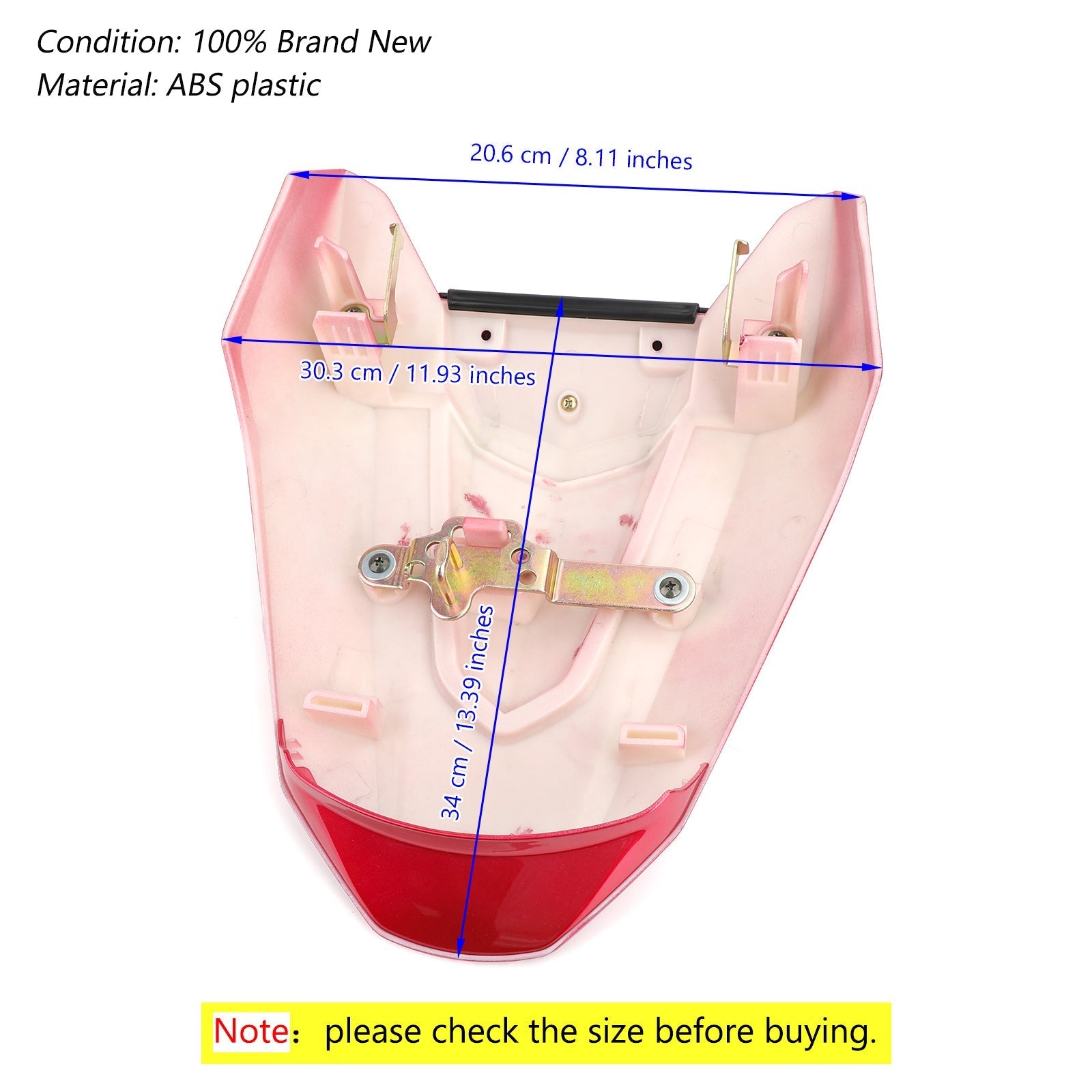 Carenado para asiento trasero de motocicleta Honda CBR650R 2019-2020