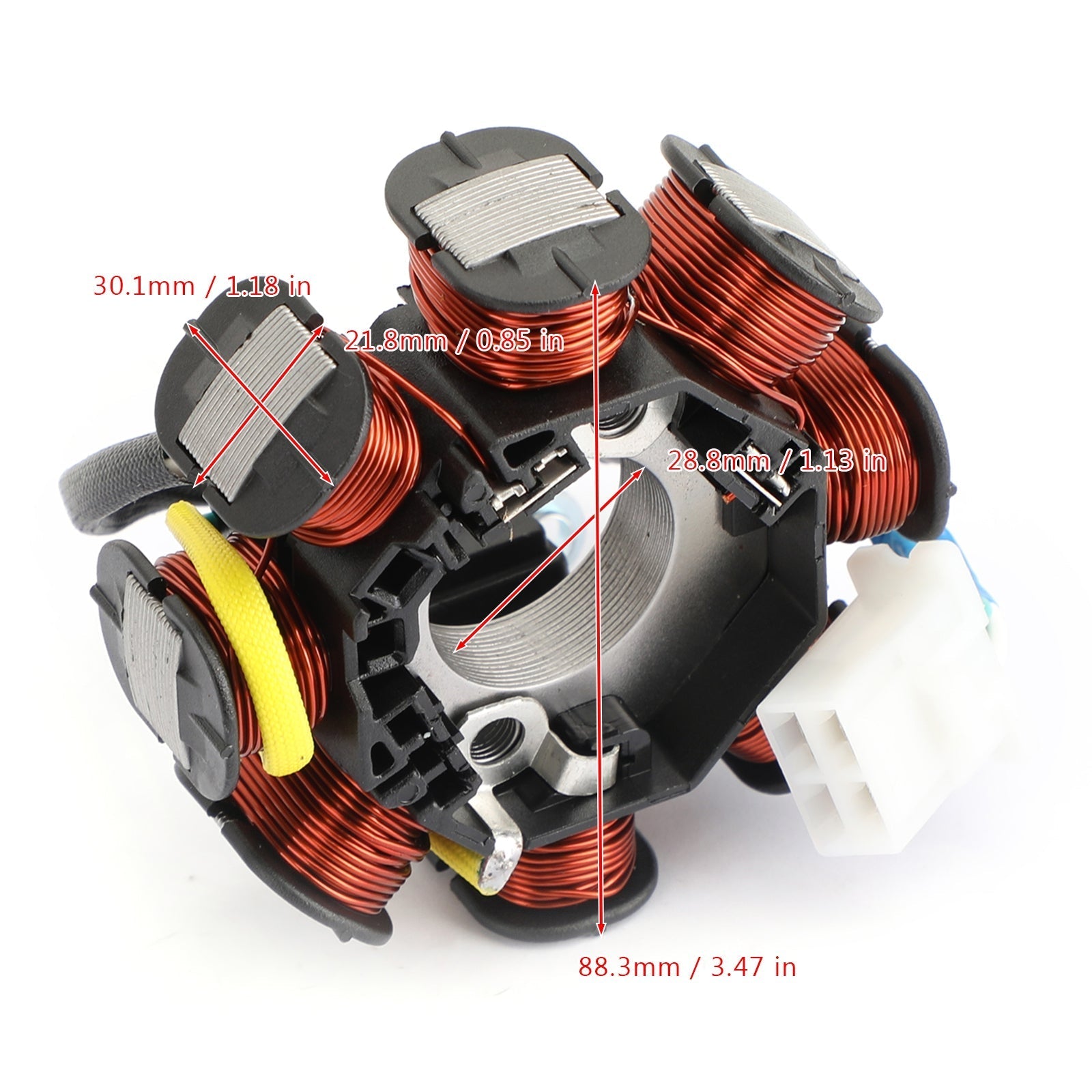 Alternateur Magnéto Stator pour Honda Innova 125 ANF125 2008-2013 12 11 10 09 Générique