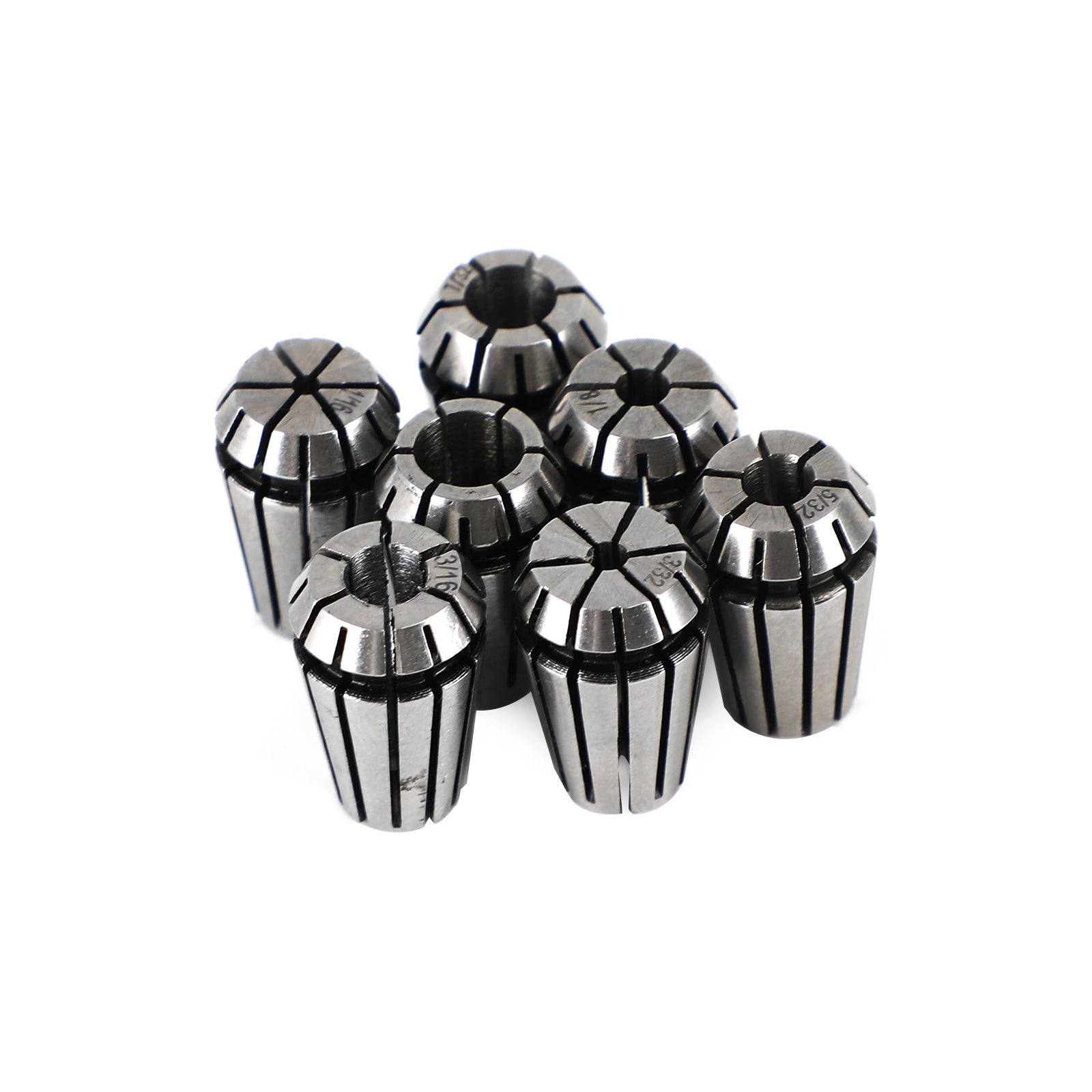 7 szt. ER11 tuleja sprężynowa 1/16 "-1/4" do frezarki CNC