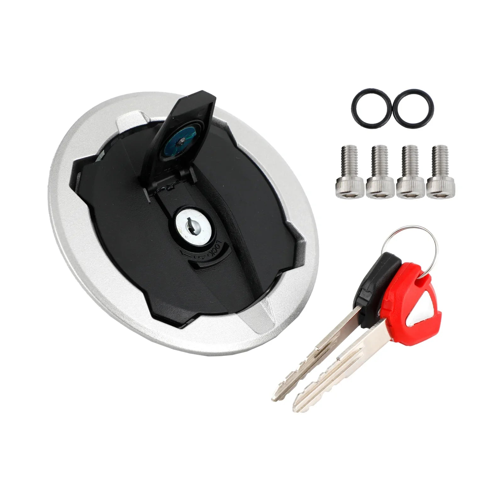 Polttoainesäiliön korkki Kawasaki ZX6R Ninja 400 650 1000 SX Z650 Z900 Z H2 17-2022