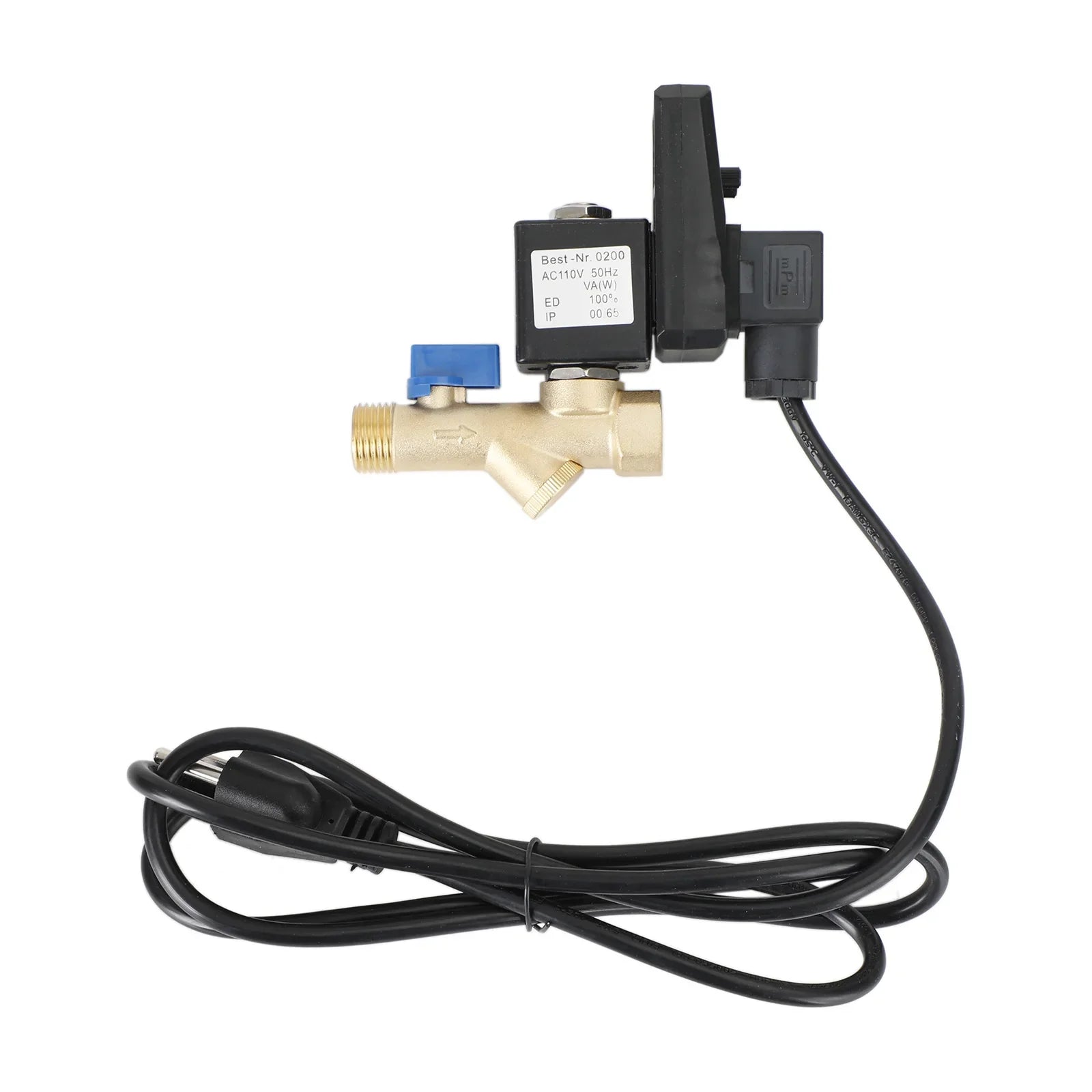 Compressore d'aria temporizzato elettronico automatico AC110V Valvola di scarico automatico da 1/2".