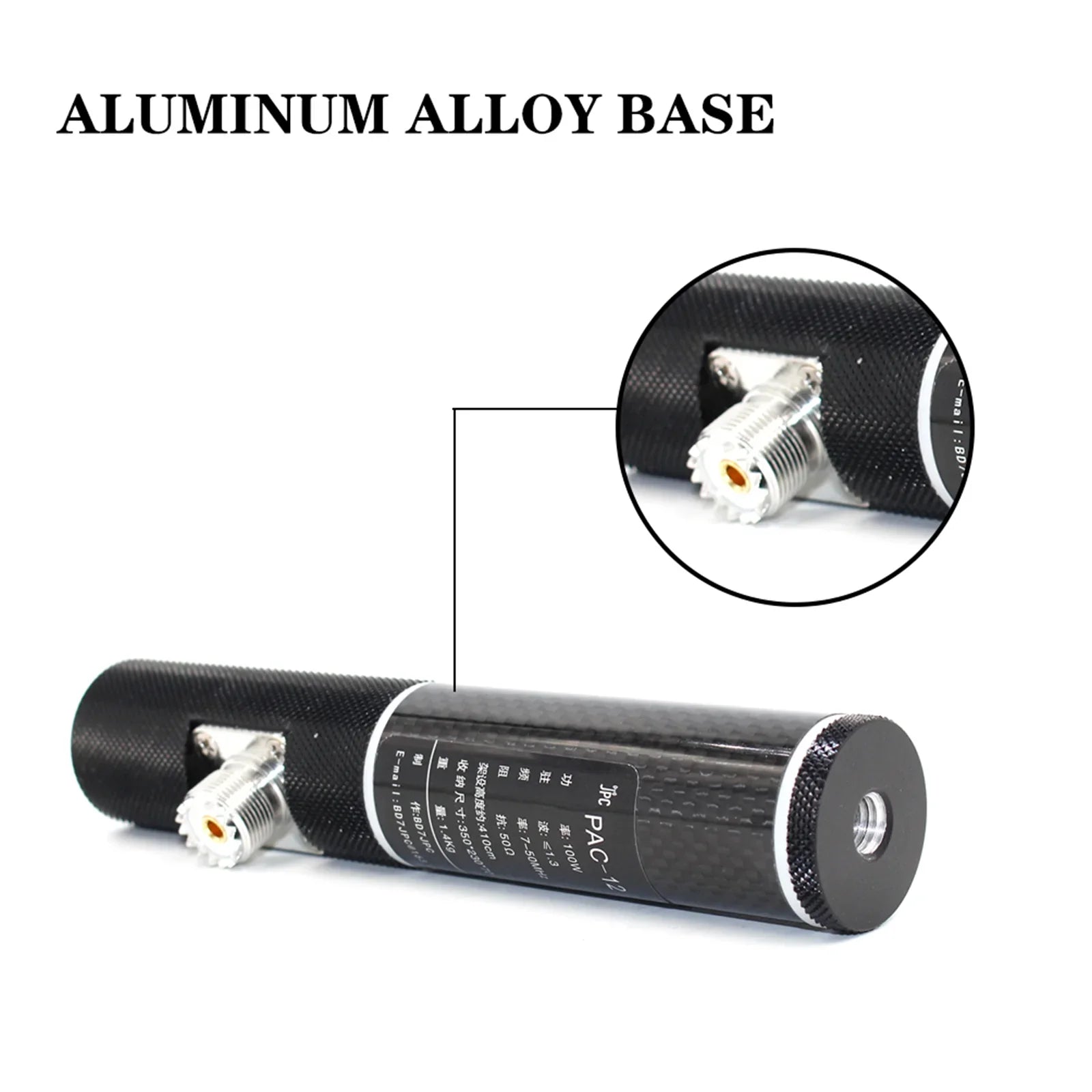 Przenośna antena krótkofalowa z regulatorem suwakowym 8 pasm 7 MHz-50 MHz PAC-12 do telewizora