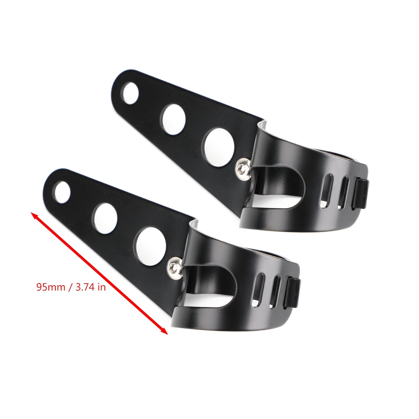 43 mm - 50 mm vork vlaggenschip Mount Bracket Moto Head Lamp Holder aanpast generiek