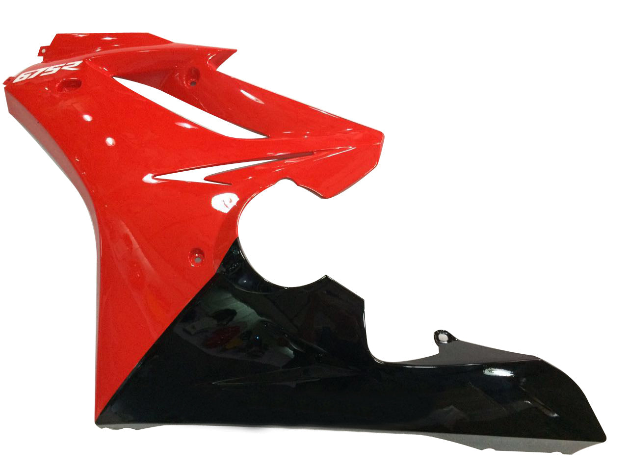 Carenados Amotopart 2006-2008 Triumph Daytona 675 Rojo Negro Daytona Genérico
