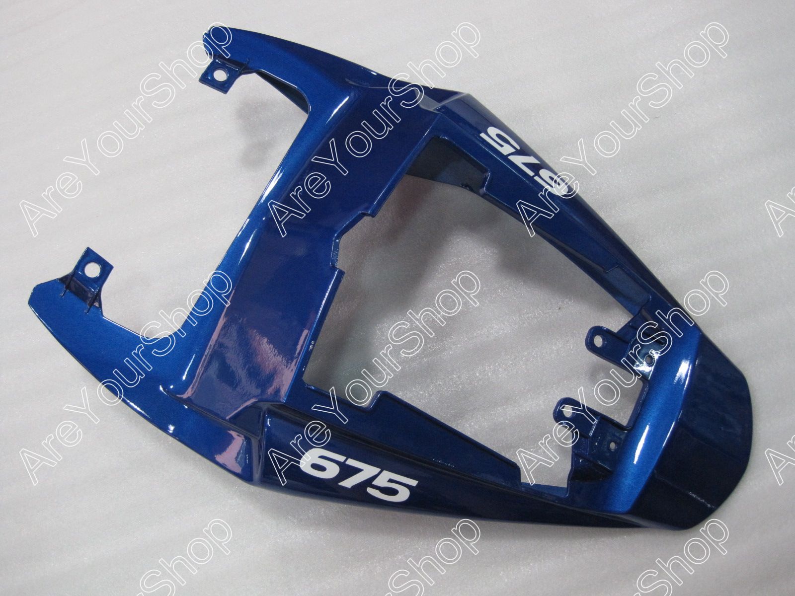 Carénages Amotopart 2009-2012 Triumph Daytona 675 Bleu Daytona Generic