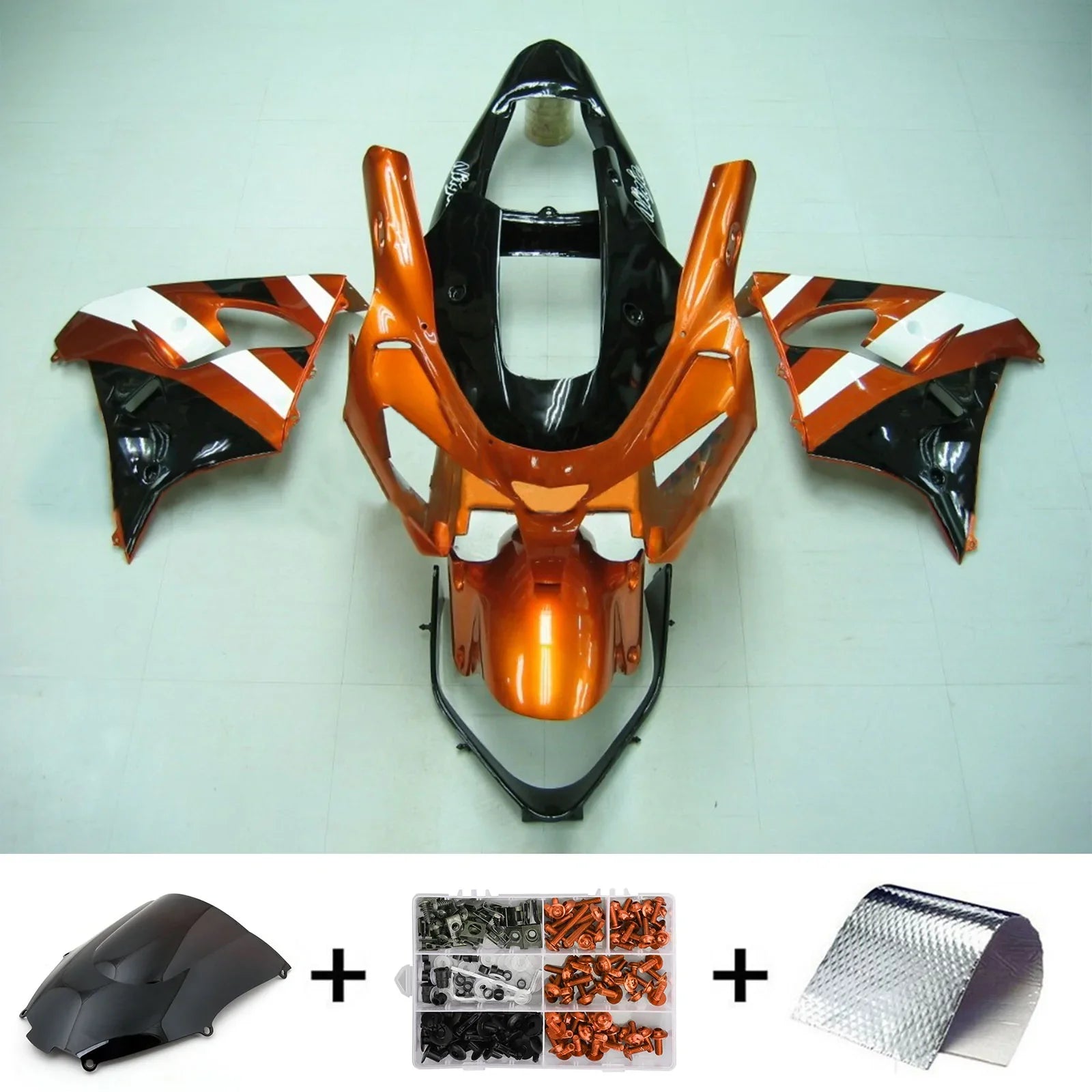 Amotopart suojasarja Kawasaki ZX9R 2002-2003 Genericille