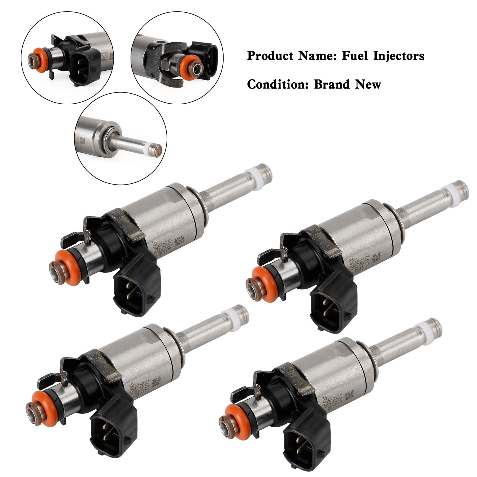 Mazda 3 CX-3 CX-5 2.0 2012-18 PE01-13250B 4kpl Polttoainesuuttimet PE01-13-250