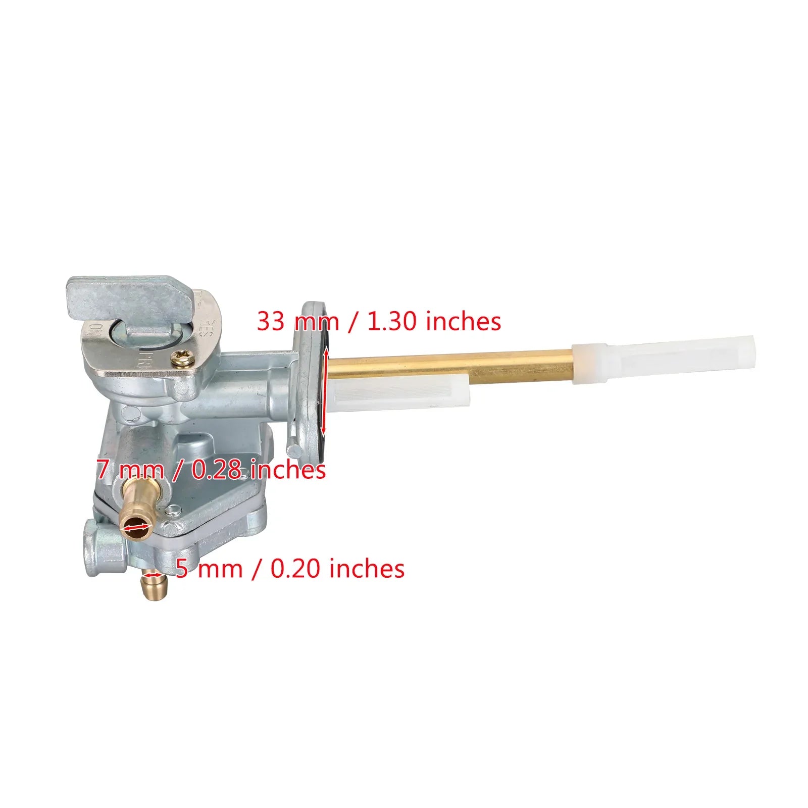 Zawór kranu paliwa w zbiorniku paliwa Petcock dla Kawasaki ZR400 ZRX 1994-2008 51023-1267 Generic