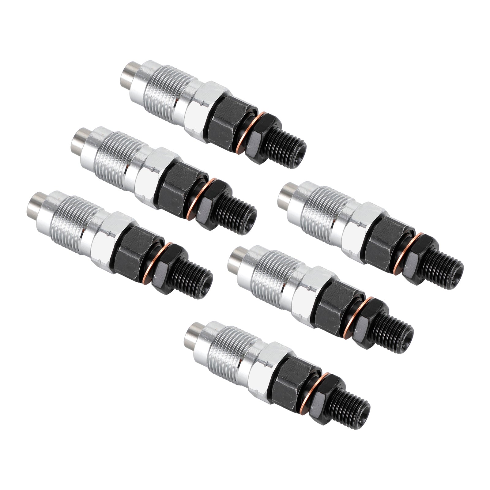 1990-2007 Toyota HZJ105 HZJ75 HZJ78 HZJ79 6 pièces Injecteurs de Carburant 23600-19075 Fedex Express