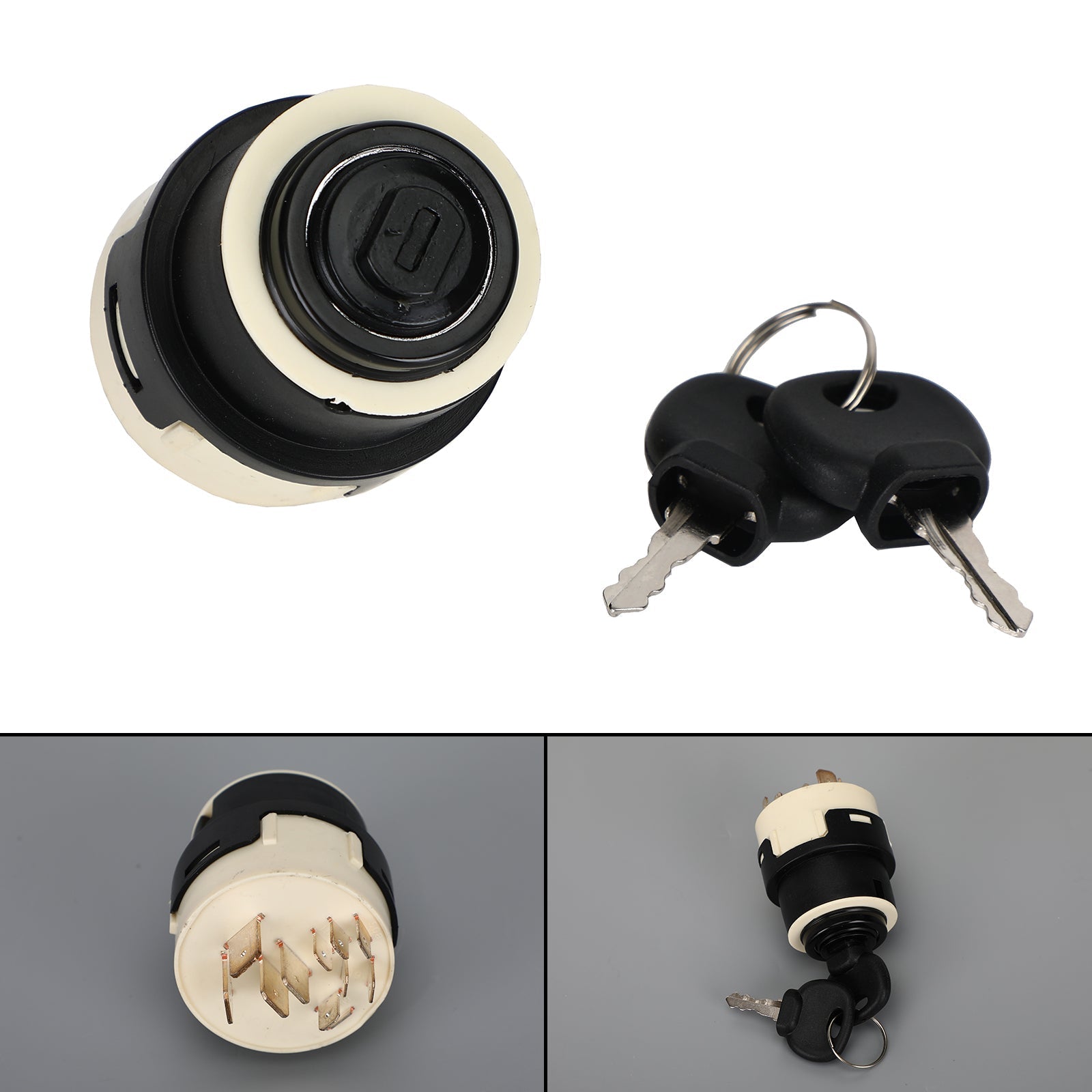 Wyłącznik zapłonu 701/80184 85804674 50988 z 2 kluczami do JCB New Holland