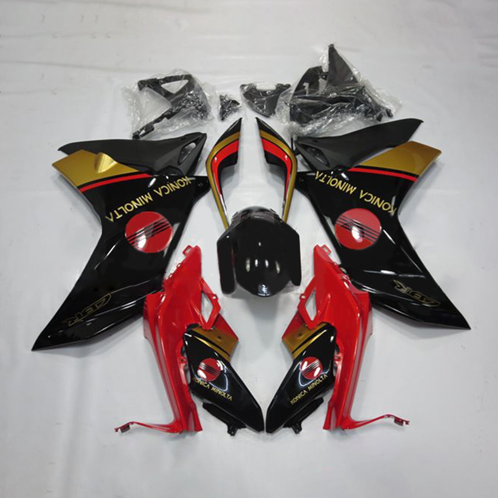 Amotopart Honda CBR600F 2011-2013 ABS muovinen korin suojasarja