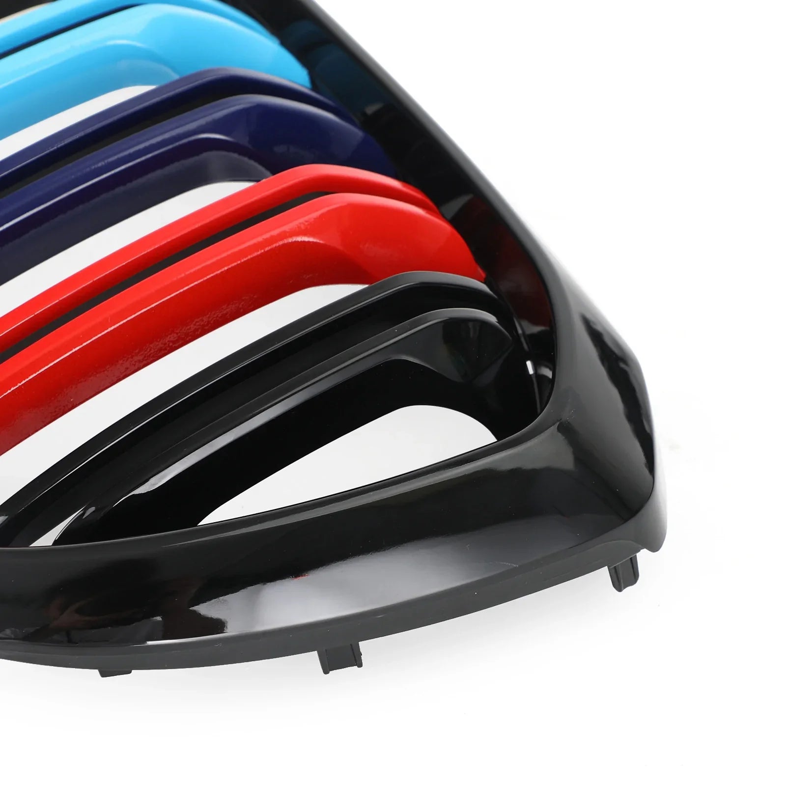 2 szt. Kratka z grillem nerkowym w kolorze M 51138469959 pasuje do BMW G01 X3 G02 X4 Czarny błyszczący Generic