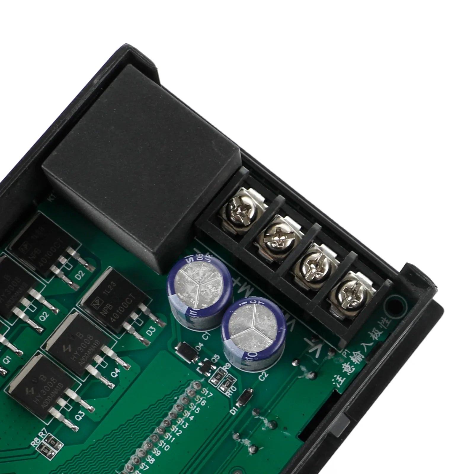 Regolatore di velocità motore digitale CC PWM DC 10-55V 0~100% 40A Tempo reversibile