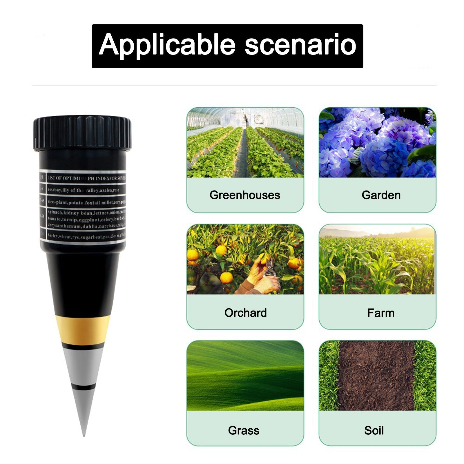 Miernik PH gleby Higrometr Tester czujnik wilgoci do sadzenia roślin warzywnych