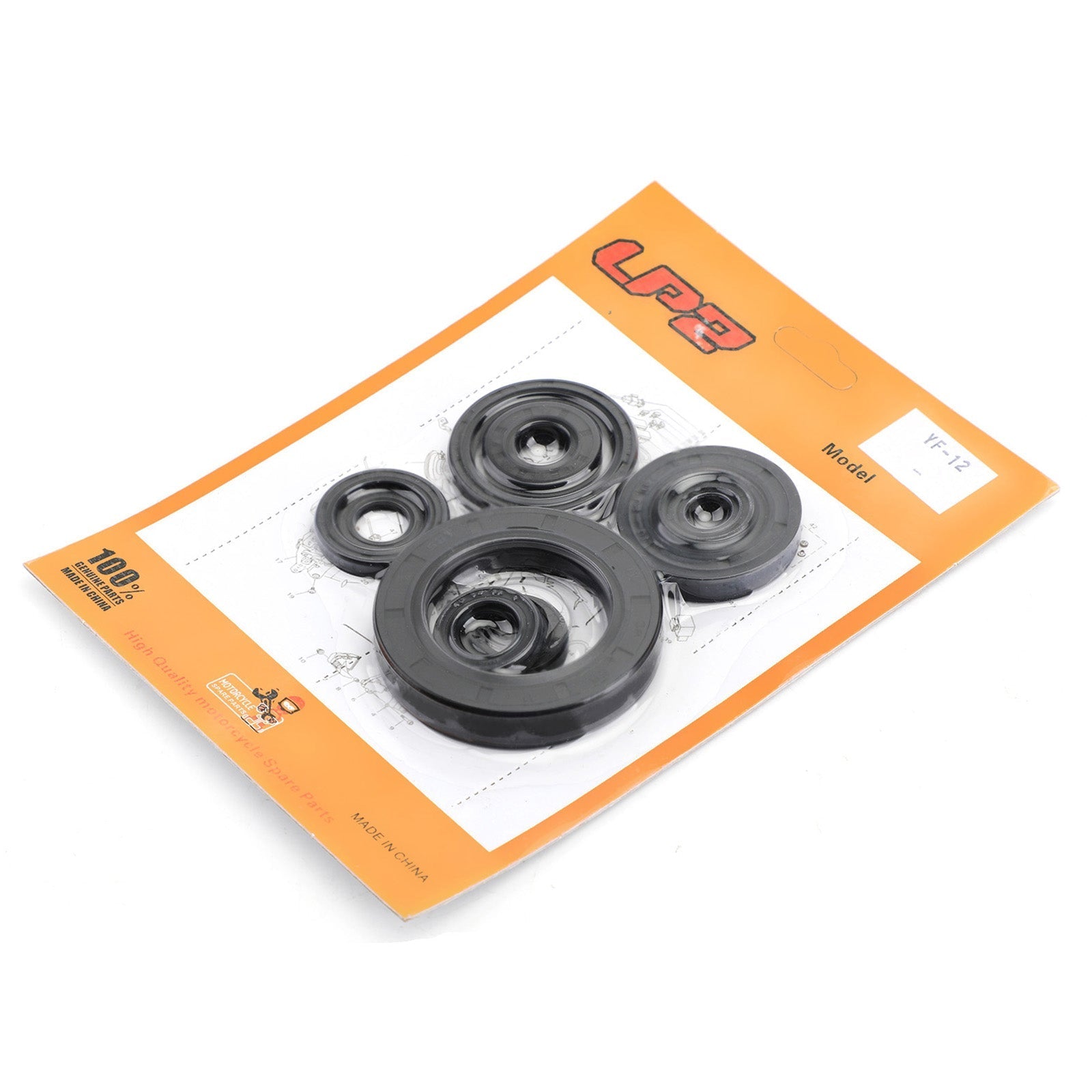 Kit paraolio motore 9 pezzi per Honda CR250R 2002-2004 cr250r cr-250r generico