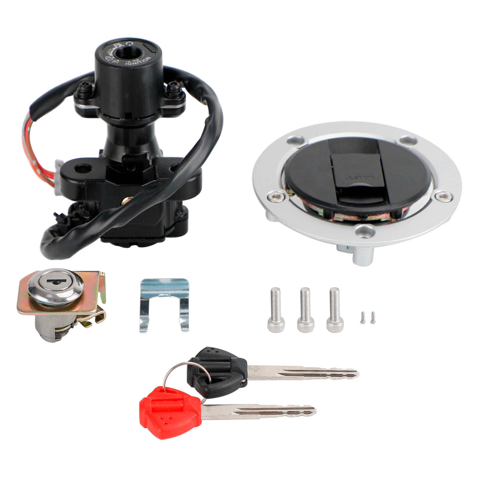 Tappo serbatoio carburante e serratura sella Suzuki GSXR GSX-R 1000 2007-2016