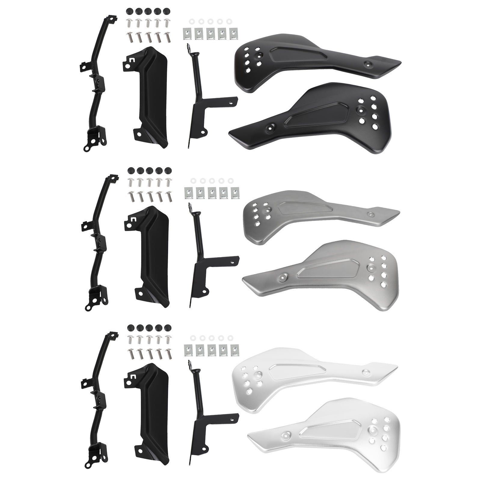 Carénage latéral de plaques de protection du ventre inférieur du moteur pour Trident 660 2021 Générique