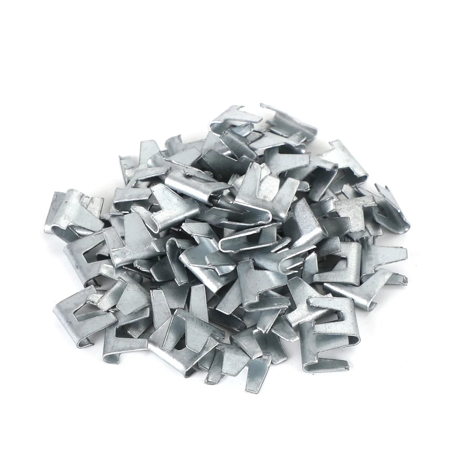 300 szt. drucianych klipsów do klatek i 1 szt. metalowych szczypiec do naprawy klatek dla królików