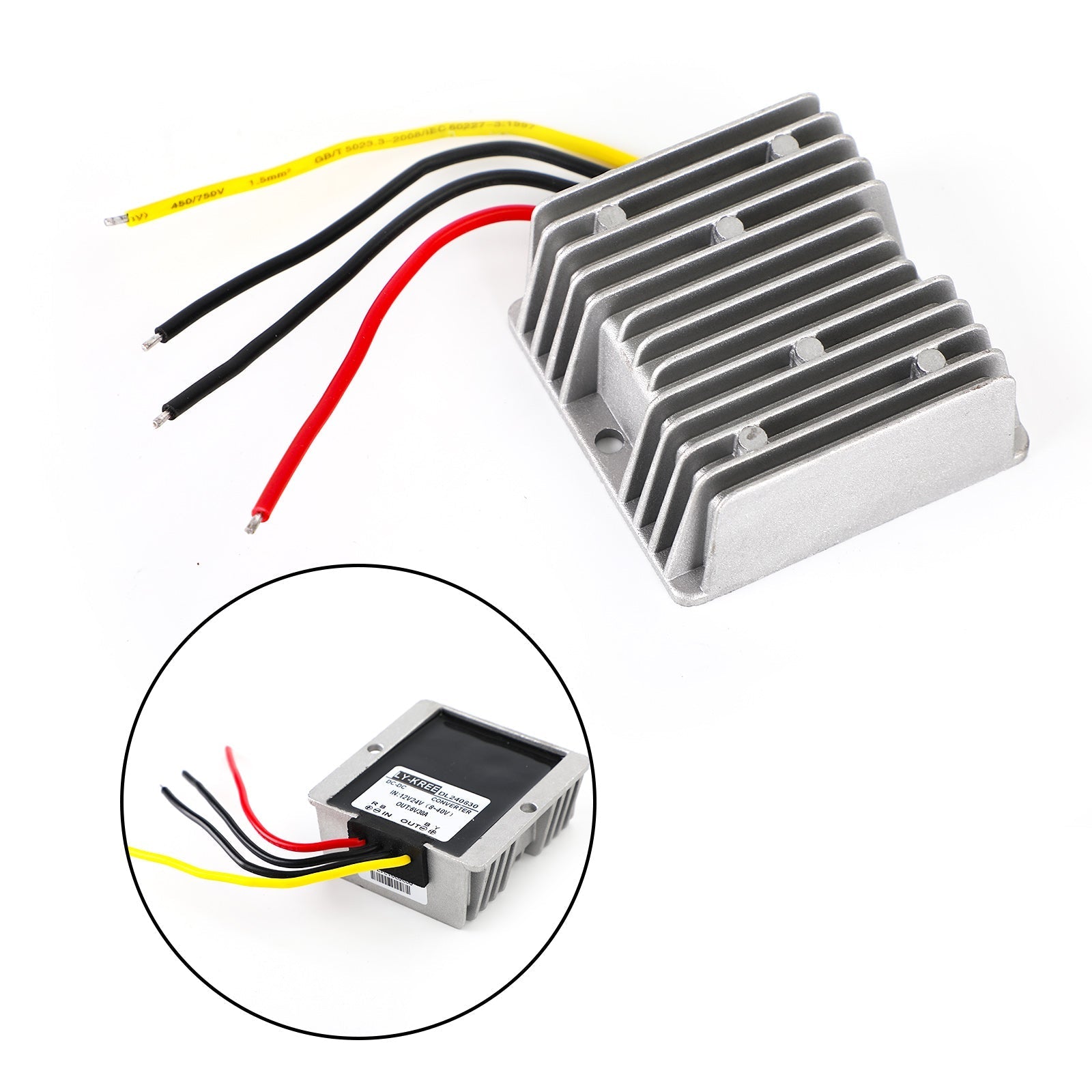 Régulateur 'alimentation de convertisseur DC/DC étanche 30A 12V/24V abaisseur à 6V