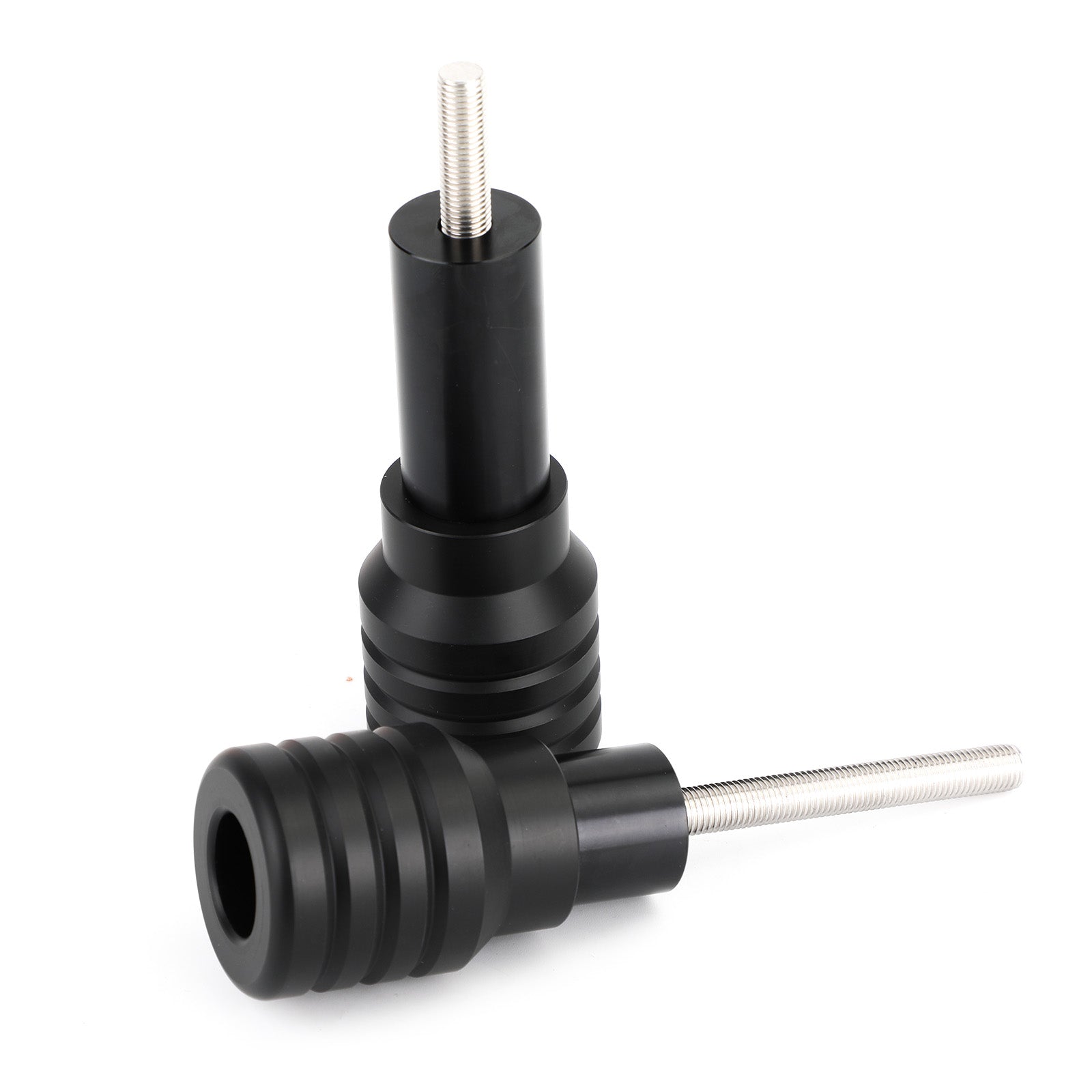 Zwarte anti-crash frame sliders beschermer voor Kawasaki ZX25R Ninja 250 20-21 Generiek