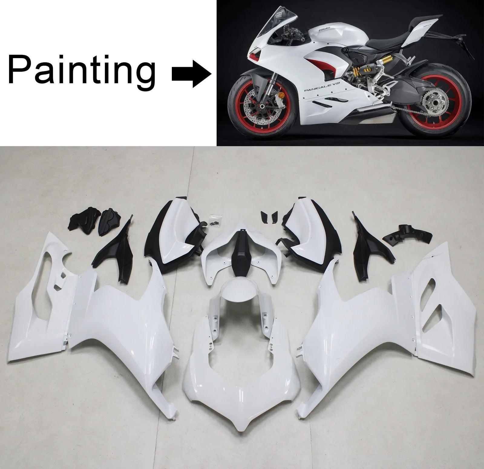 Zestaw owiewek Amotopart Ducati Panigale V2 2020-2022