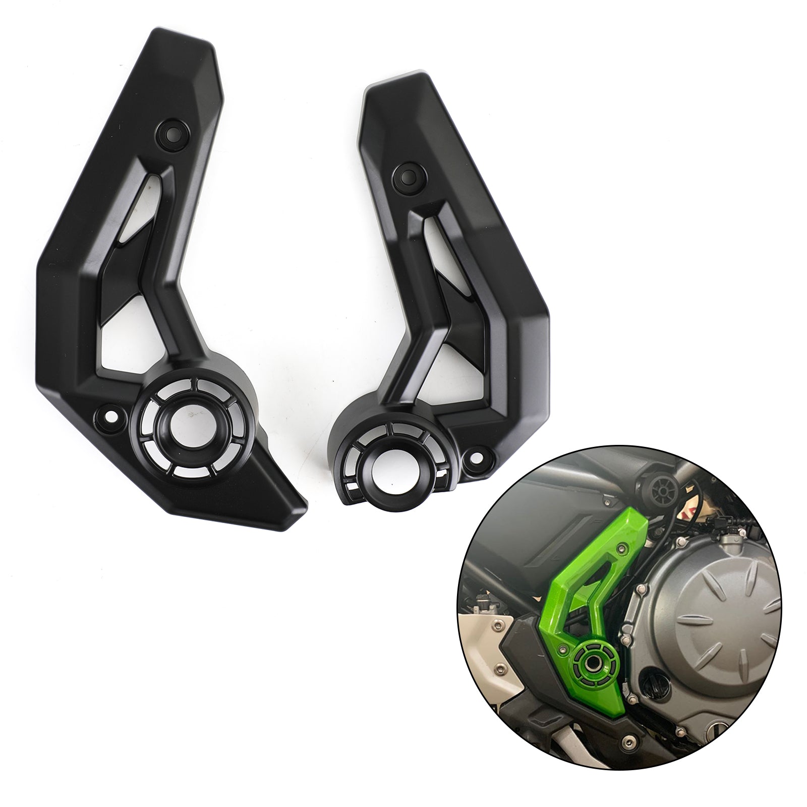 Carénage de protection latérale de cadre de moto pour Kawasaki Z650 Ninja 650 2017-2020 générique