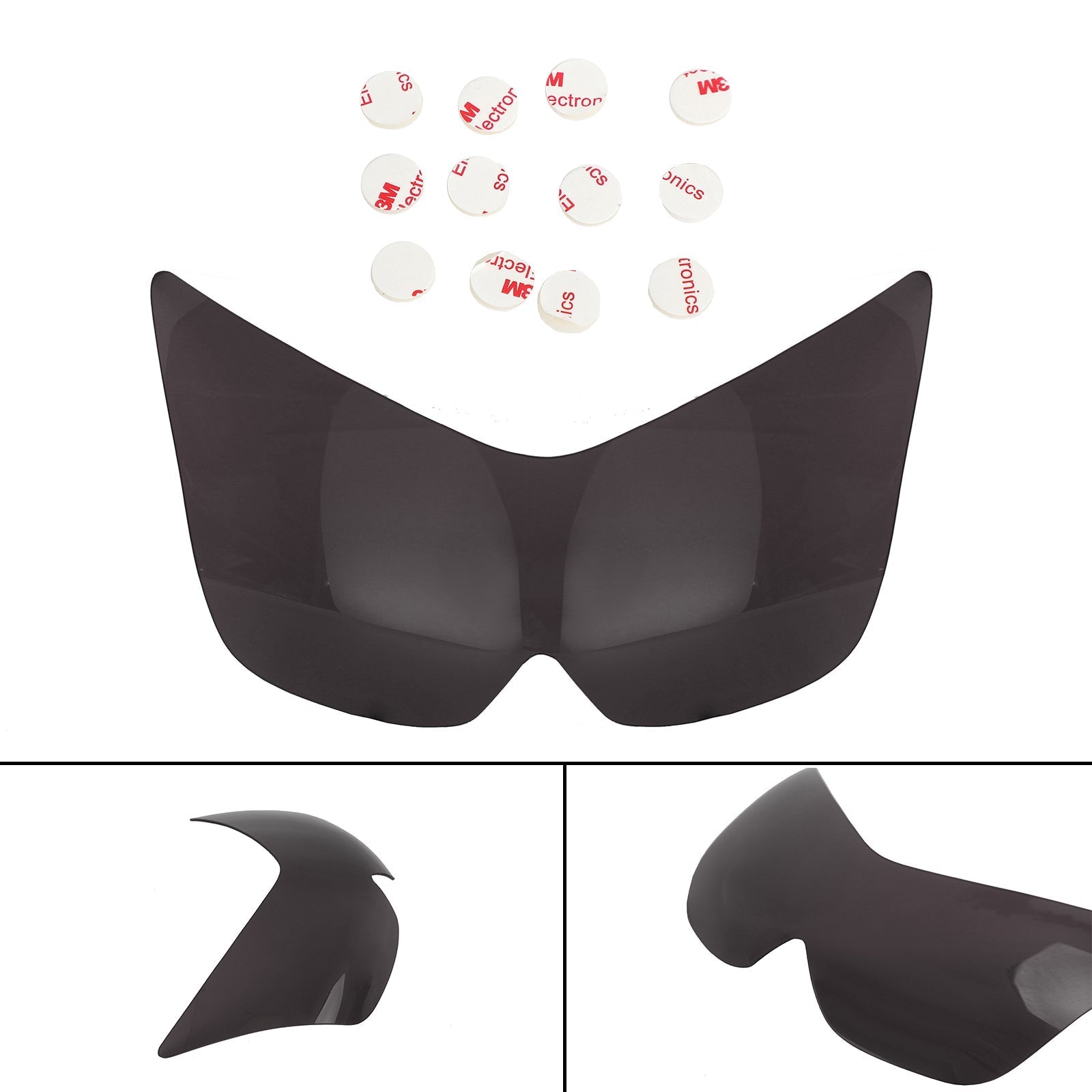 Ochronna pokrywka przednich soczewek reflektorów dla Kawasaki Ninja Z1000 03-06 Blue Generic