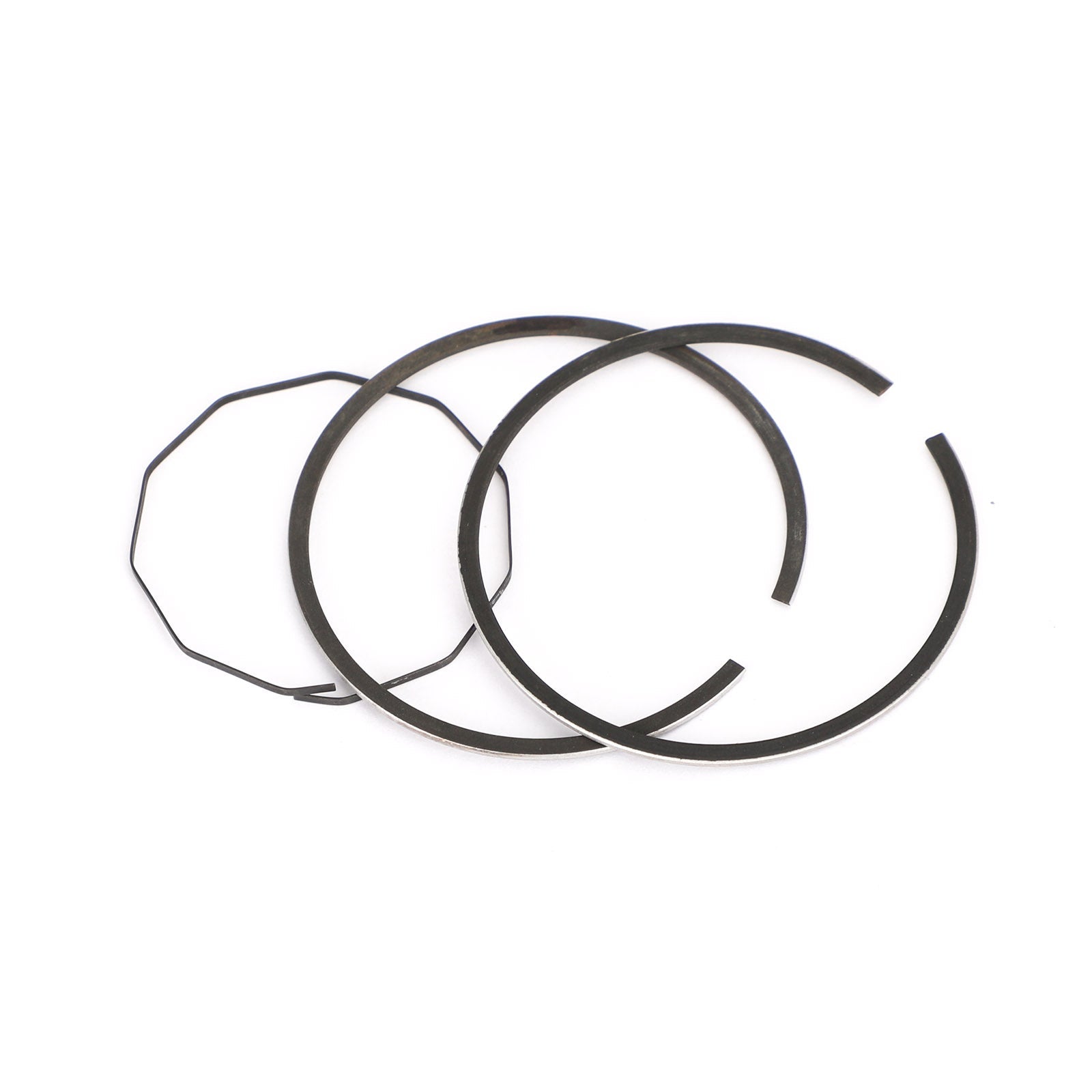 Kit di clip per segmenti di pistone per Yamaha JOG 90 91-97 Ya90 Asse 90 90-97 STD (50 mm) 0,25 mm (50,25 mm) 0,50 mm (50,50 mm)