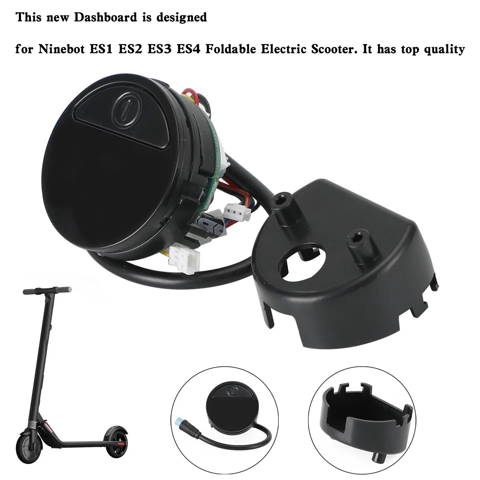 Ninebot ES1/ES2/ES3/ES4 printplaat met dashboardafdekking