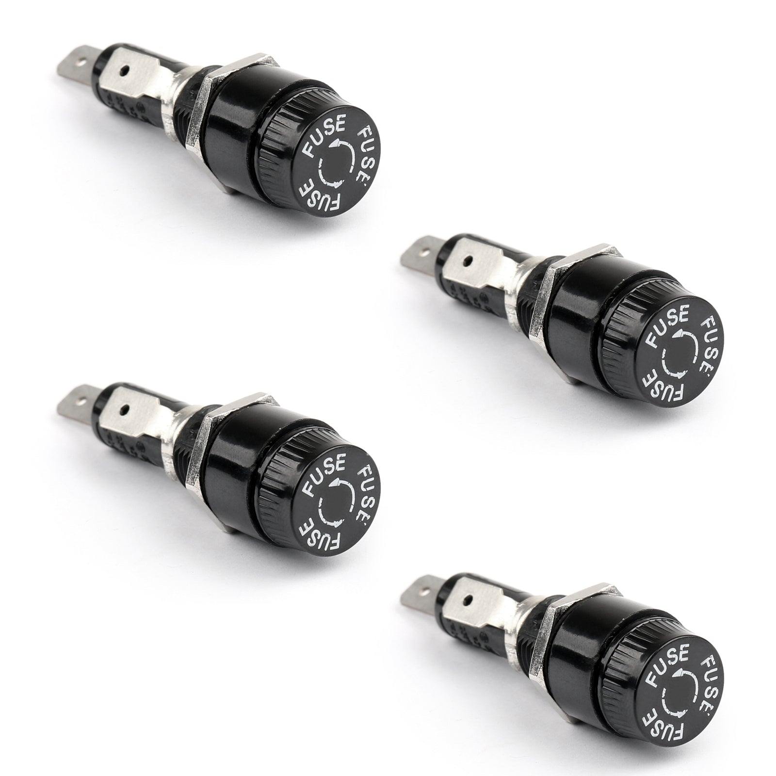 SCI R3-14C Support de fusible de châssis à montage sur panneau pour fusibles en verre 6x30mm 10A 250V