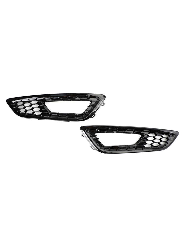 Ford Focus 2015-2017 paar voorbumper mistlamp lampafdekking bezelgrill