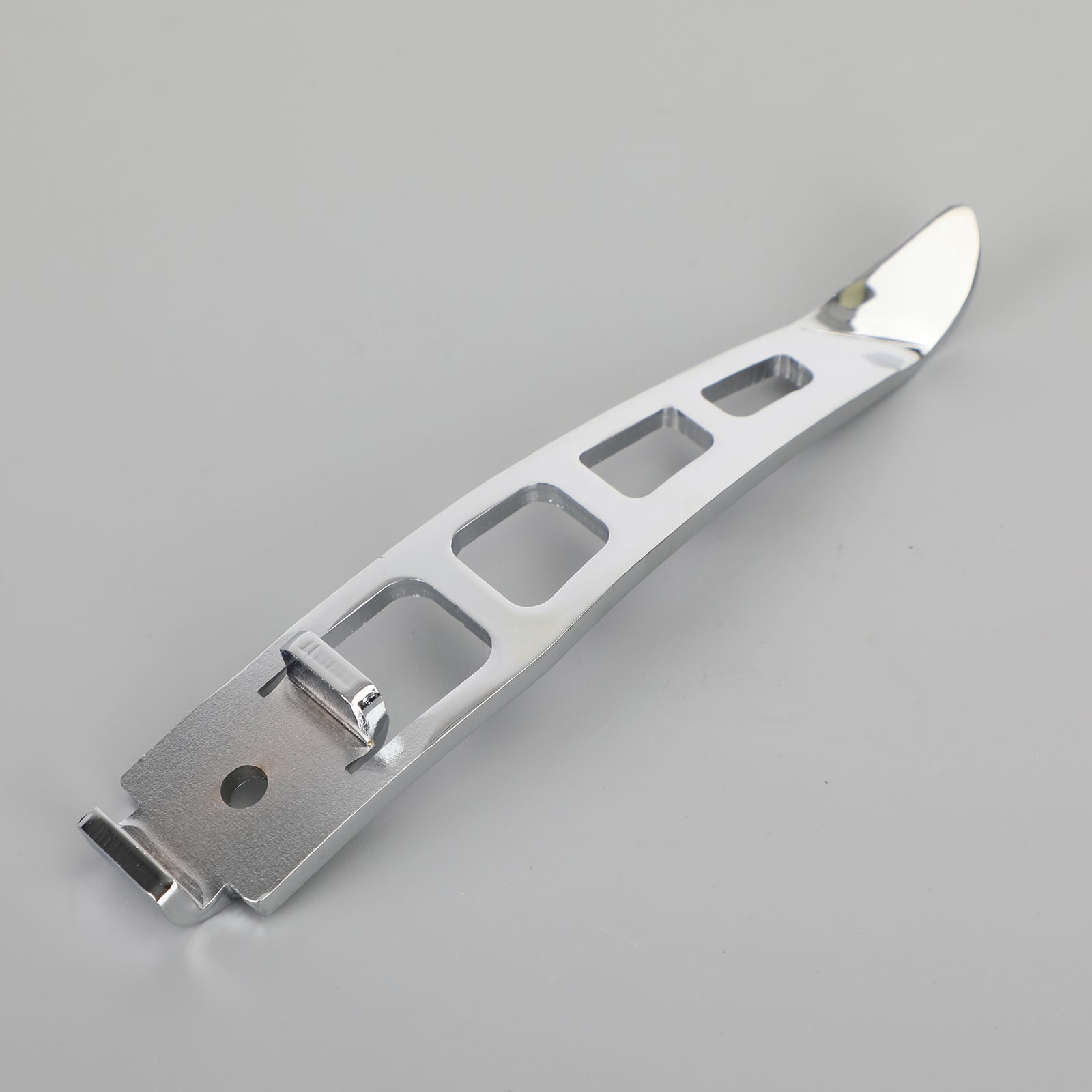 Estensione cavalletto per cavalletto moto cromata adatta per Harley Dyna Glide 93-17 generica